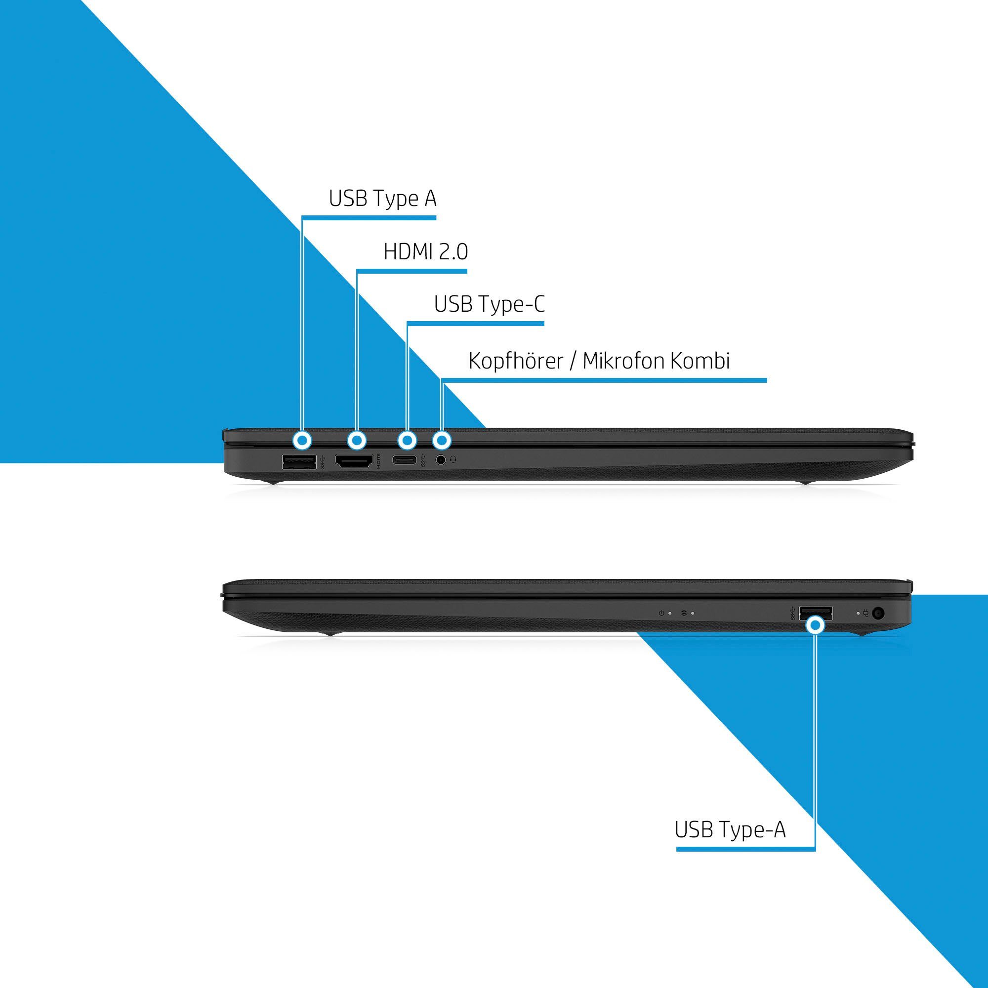 GB Graphics, 17-cn0237ng 1115G4, (43,9 SSD) Intel UHD cm/17,3 i3 Zoll, HP 512 Notebook Core