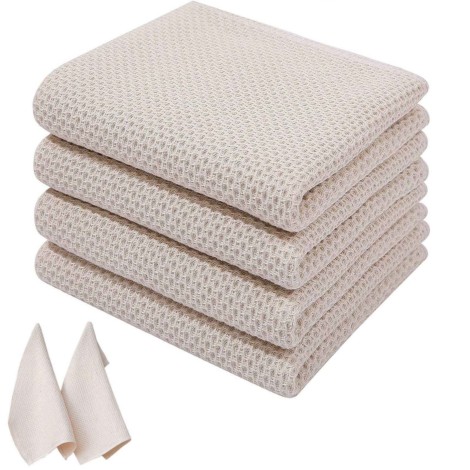 OKWISH Geschirrtuch Spültuch Küchentücher Lappen set Geschirrhandtücher, (H günstig online kaufen