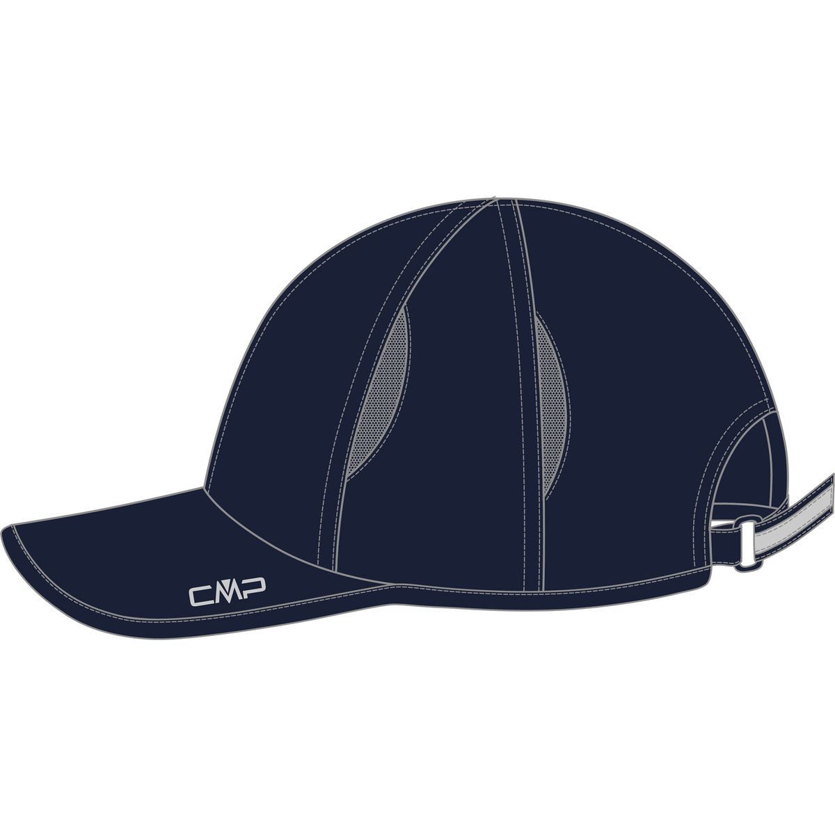 CMP Trucker Cap Woman Hat Perfekte Outdoor-Mütze mit Sonnenschutz, reflektierenden Details und
