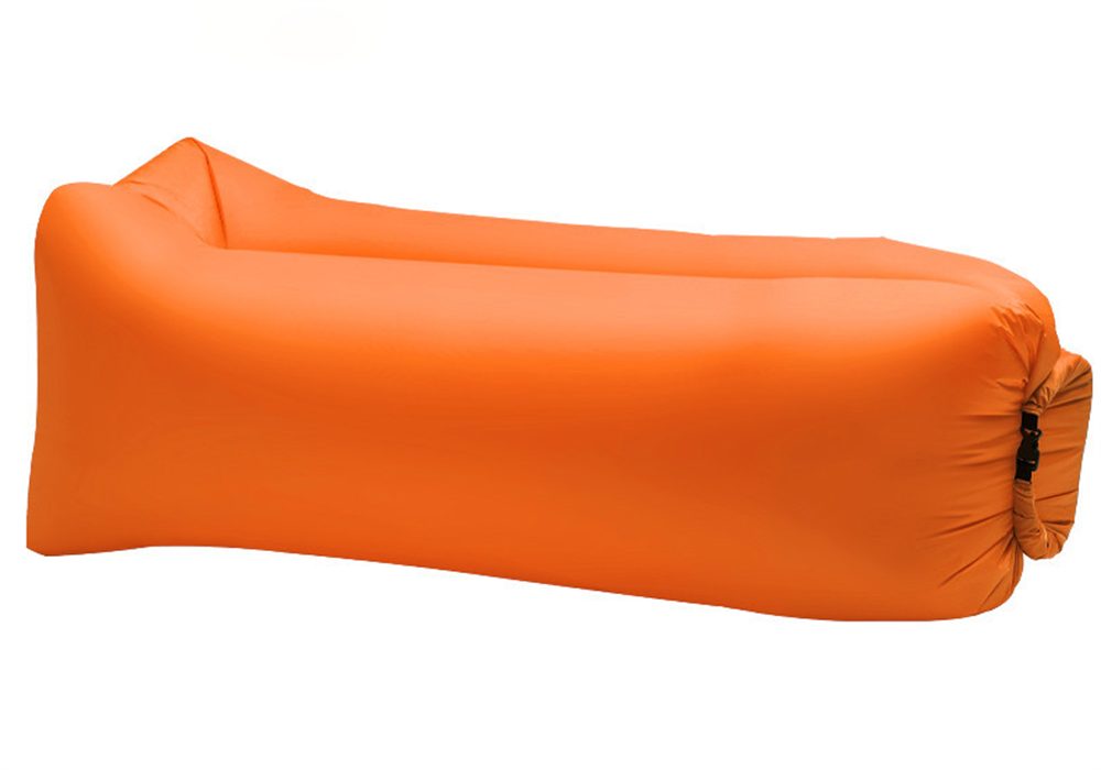 Tragbares Aufblasbarer Sofa Luftsessel Orange Lounger FRUNS Wasserdichtes