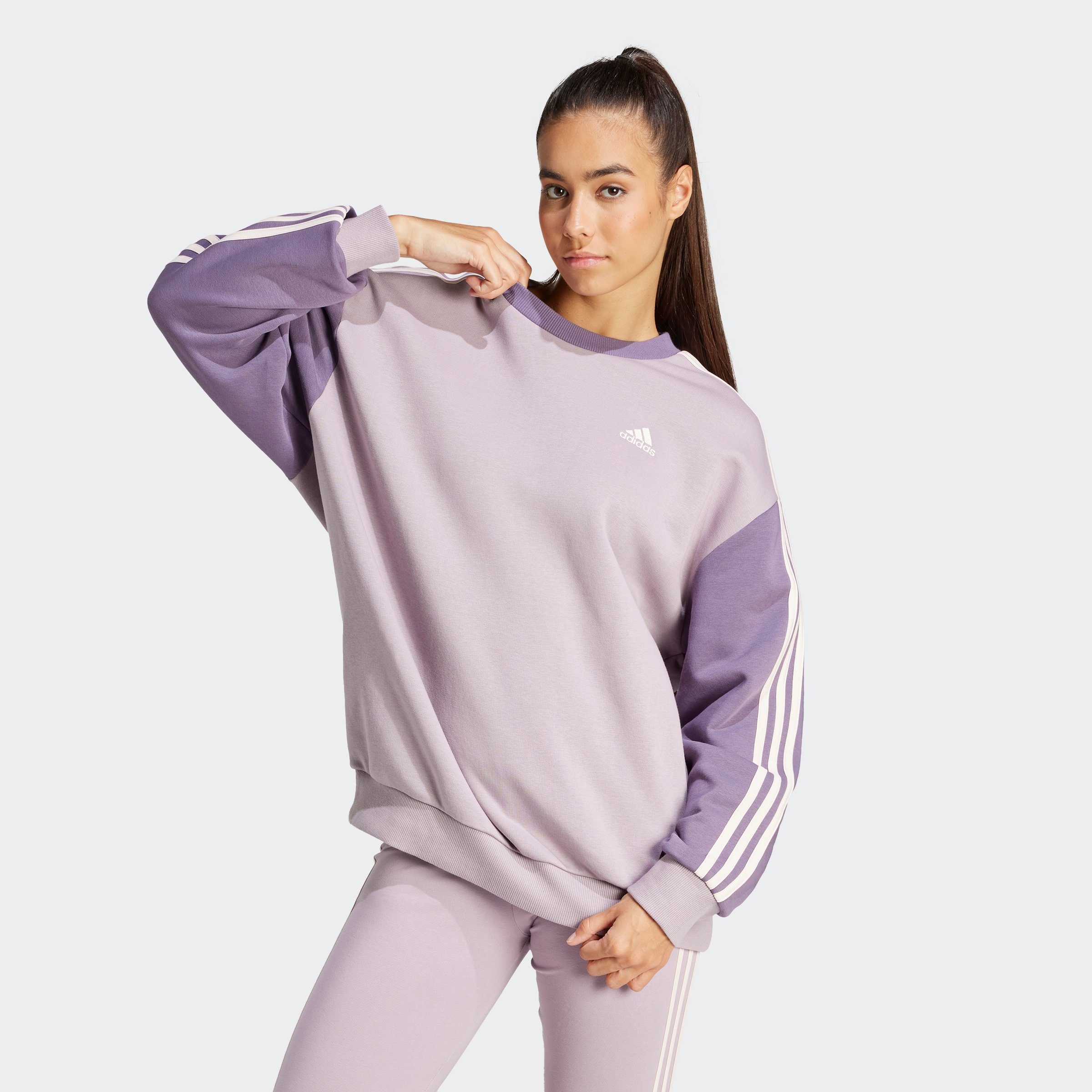 adidas Sportswear Sweatshirt ESSENTIALS 3-STREIFEN OVERSIZED