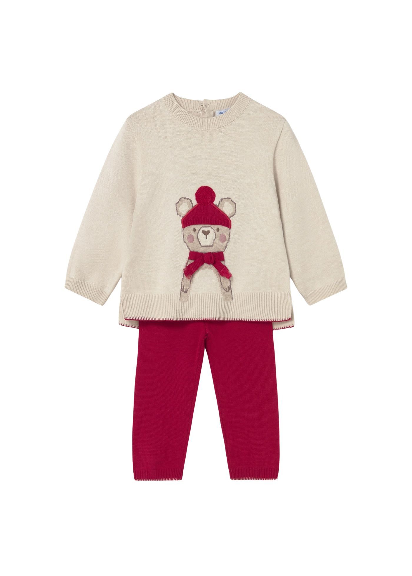 Mayoral Pullover & Shorts bequemes Strickset