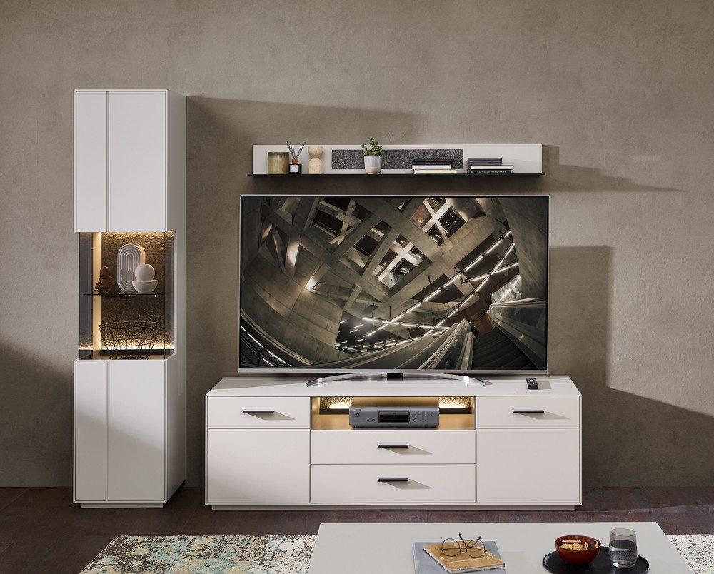 WOHN CONCEPT Premium Möbel Wohnwand