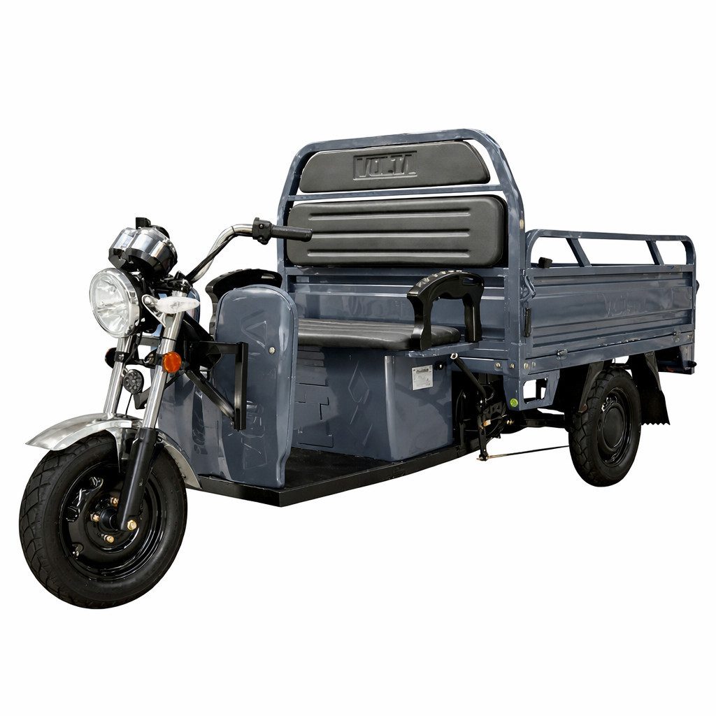 Volta E-Motorroller Volta VT5 Pro Max Elektro Lasten-Dreirad mit Kabine Pritsche 3-Rad, 3500 W, 25 km/h, Neue Pro Max Version Pritsche klappbar 300kg Zuladung ca. 61Km COC