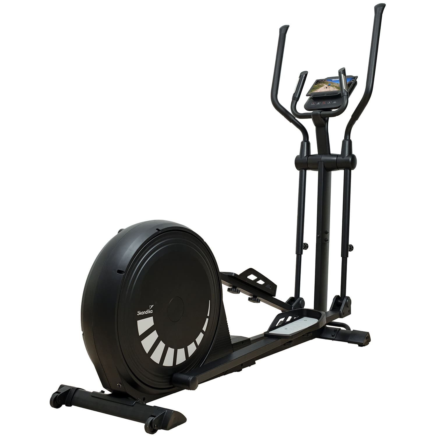 Crosstrainer für Zuhause Fint P8-R - Heimtrainer leise - 32 Widerstandsstufen