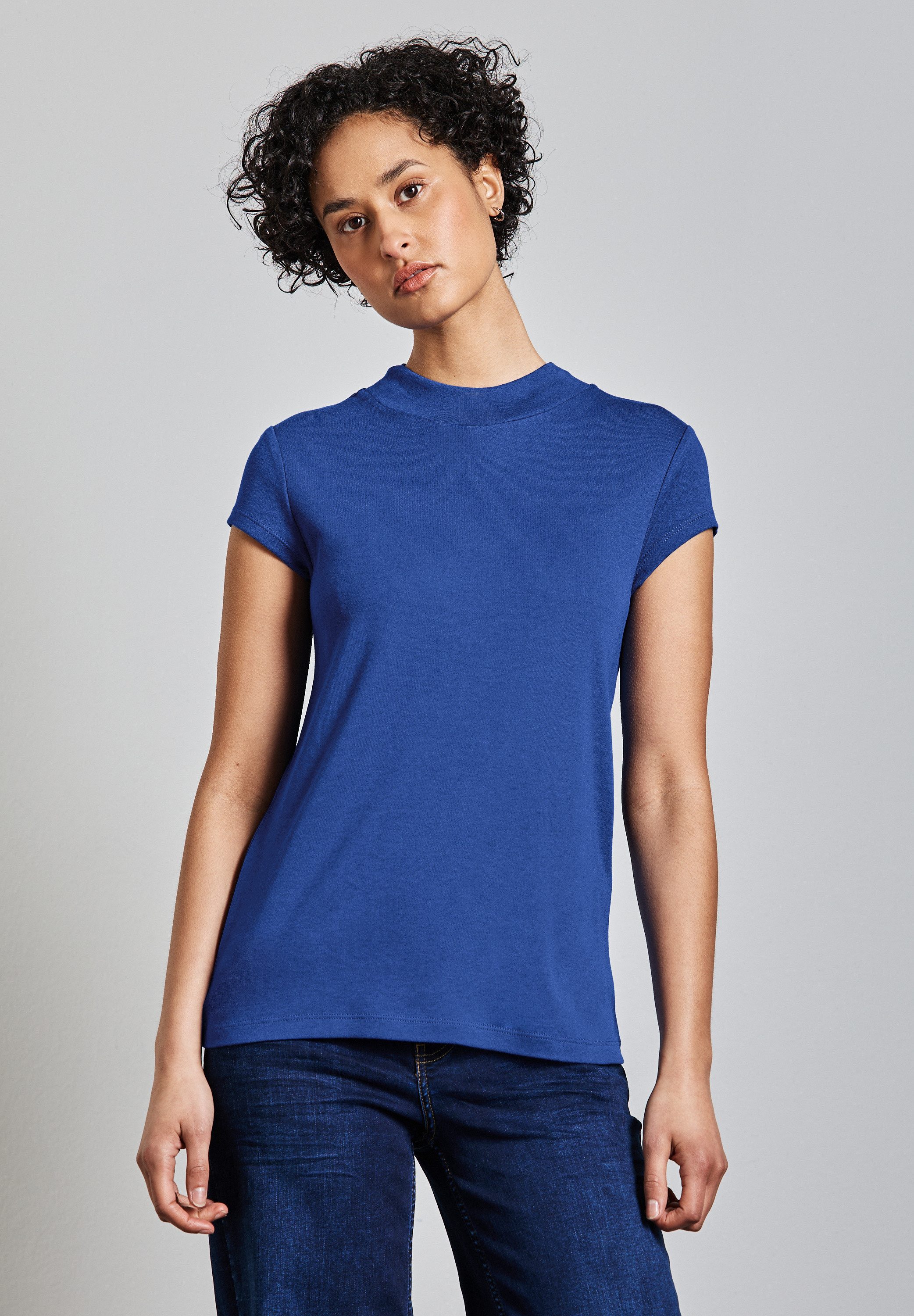STREET ONE T-Shirt, mit Turtleneck günstig online kaufen