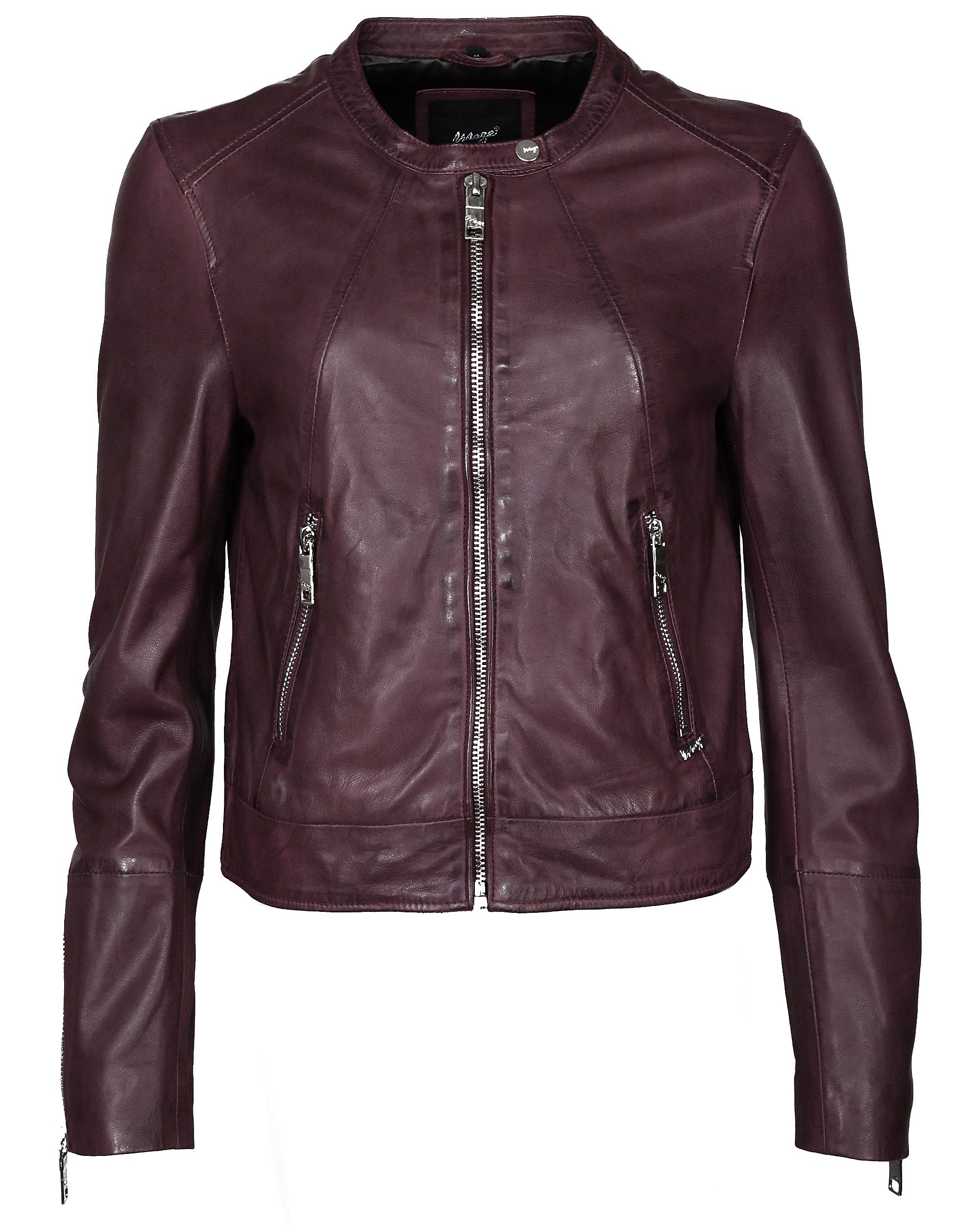 Maze GRENADA - Lederjacke - Green/grün