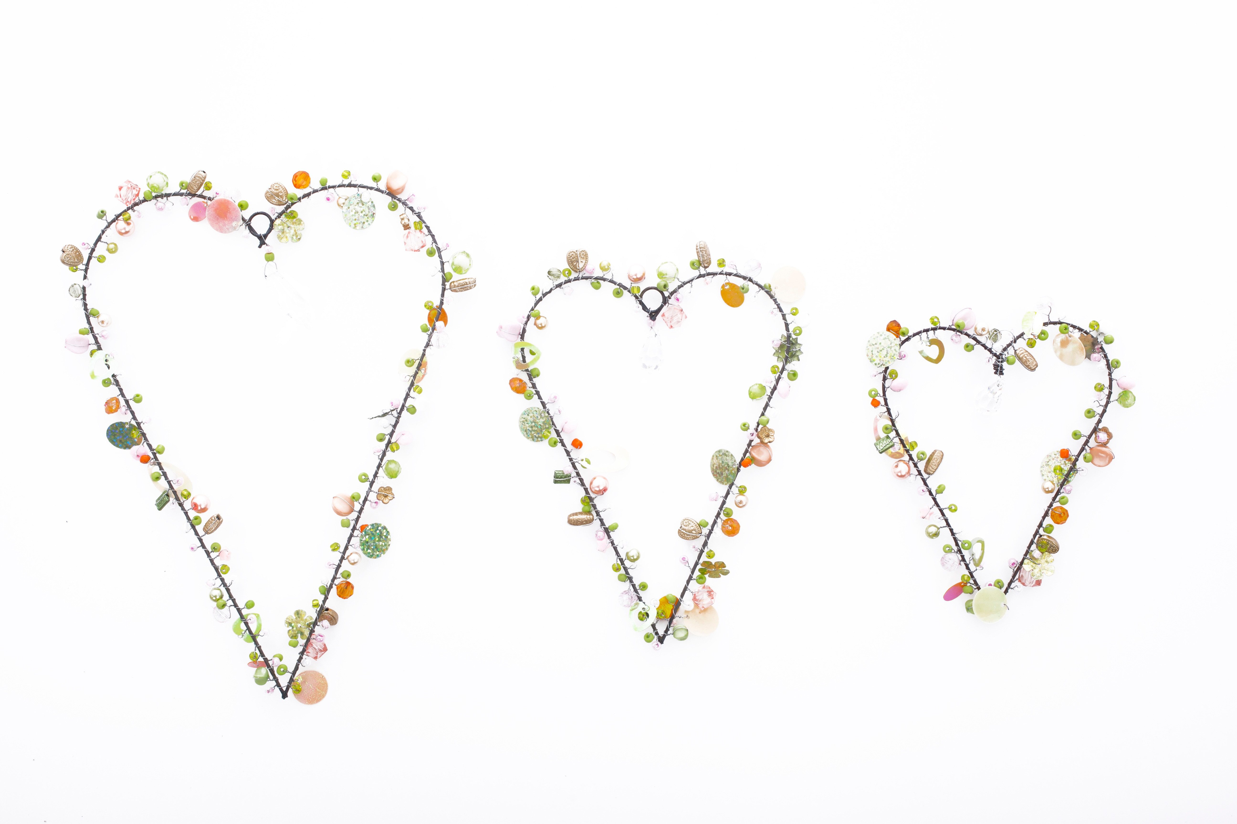 Overbeck And Friends Dekokranz Herz 1, Eyecatcher für Tür, Fenster oder Wand