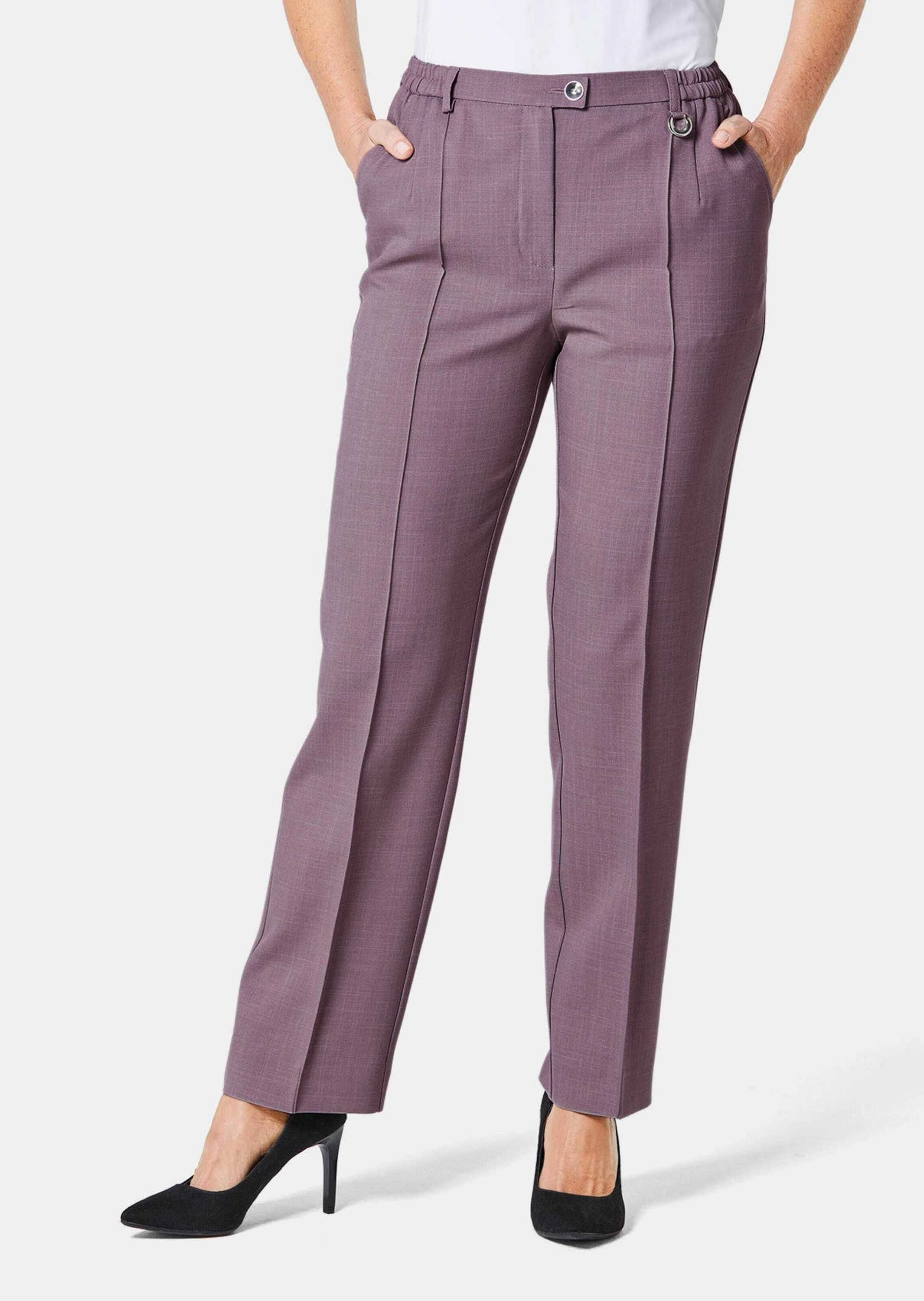 GOLDNER Stoffhose Knitterarme Hose Anna mit günstig online kaufen