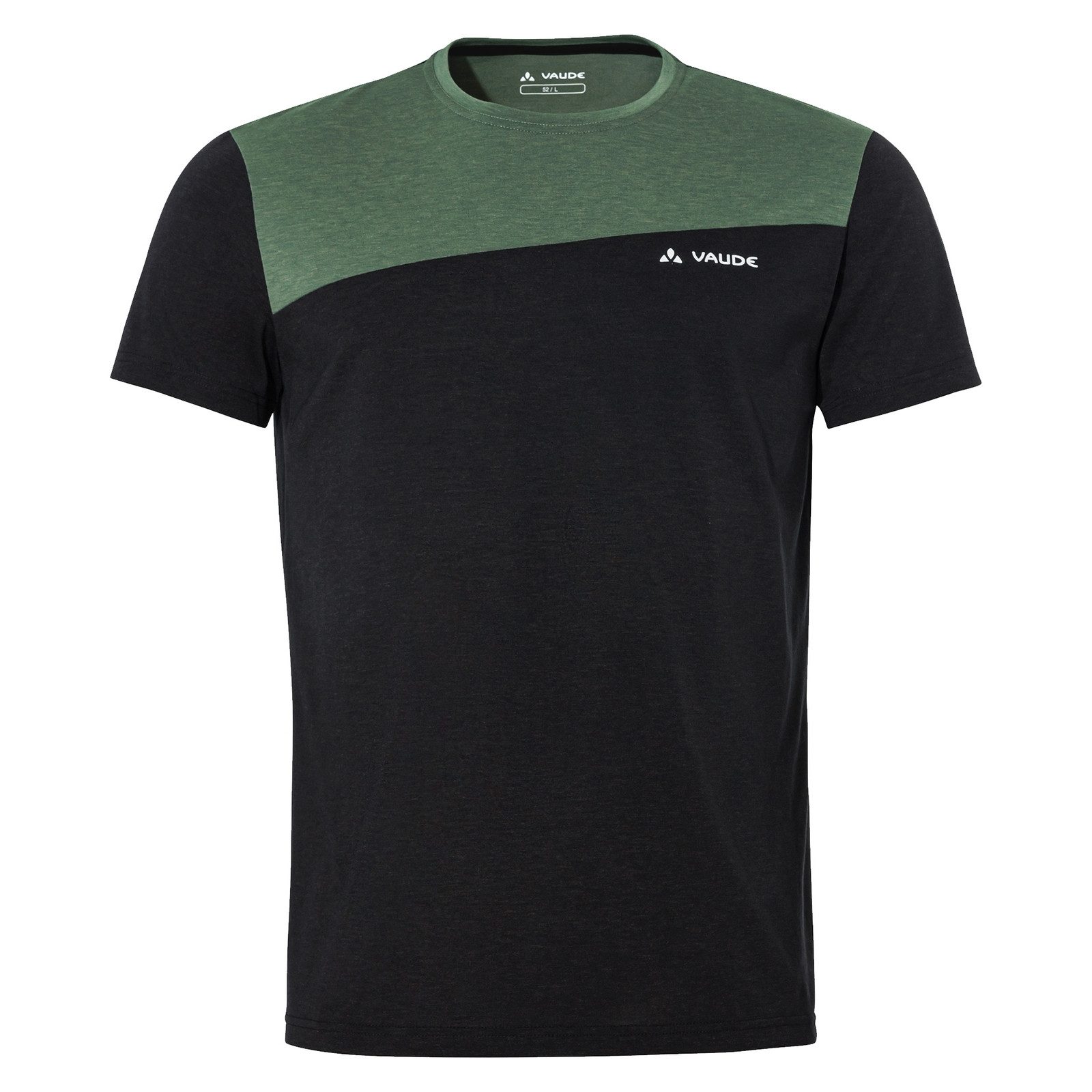 VAUDE T-Shirt Sveit Shirt mit Marken-Logo auf dem linken Ärmel