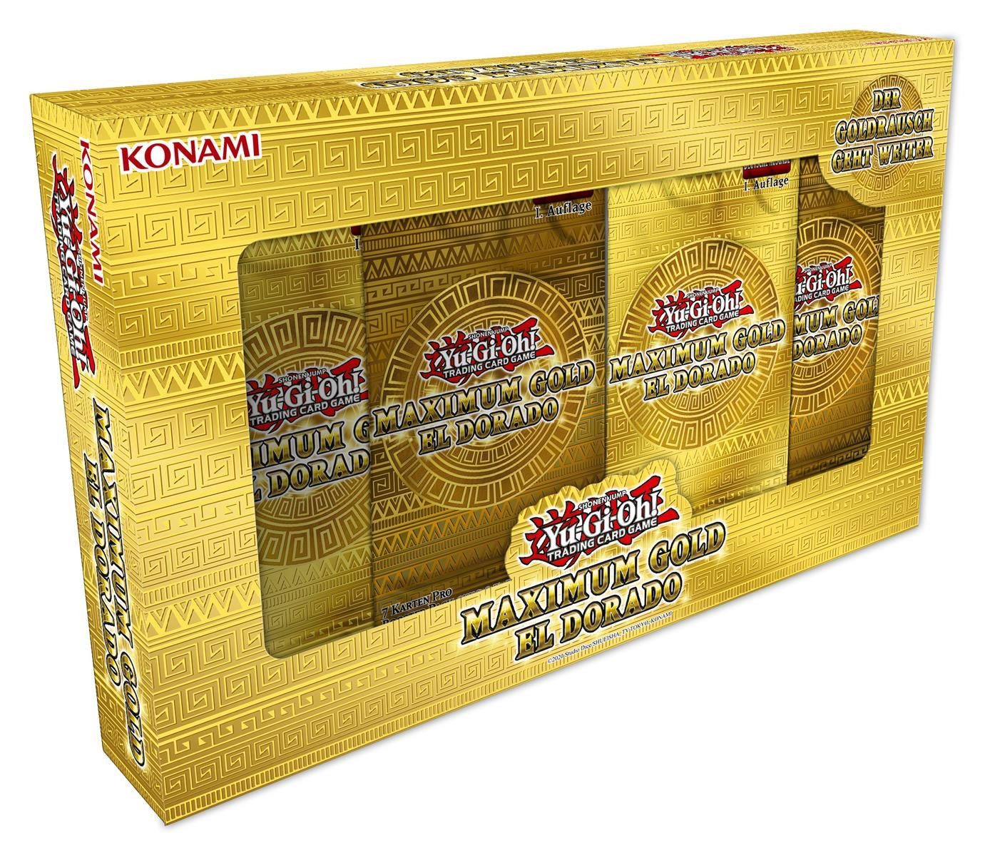 Yu-Gi-Oh Sammelkarte Yu-Gi-Oh! Maximum Gold El Dorado REPRINT - 1 Box - Deutsch Unlimitiert