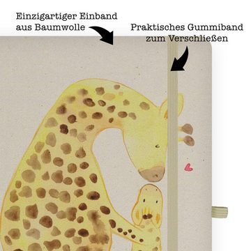 Mr. & Mrs. Panda Notizbuch Giraffe Kind - Transparent - Geschenk, Lieblingsmensch, Wildtiere, Ta Mr. & Mrs. Panda, Personalisierbar
