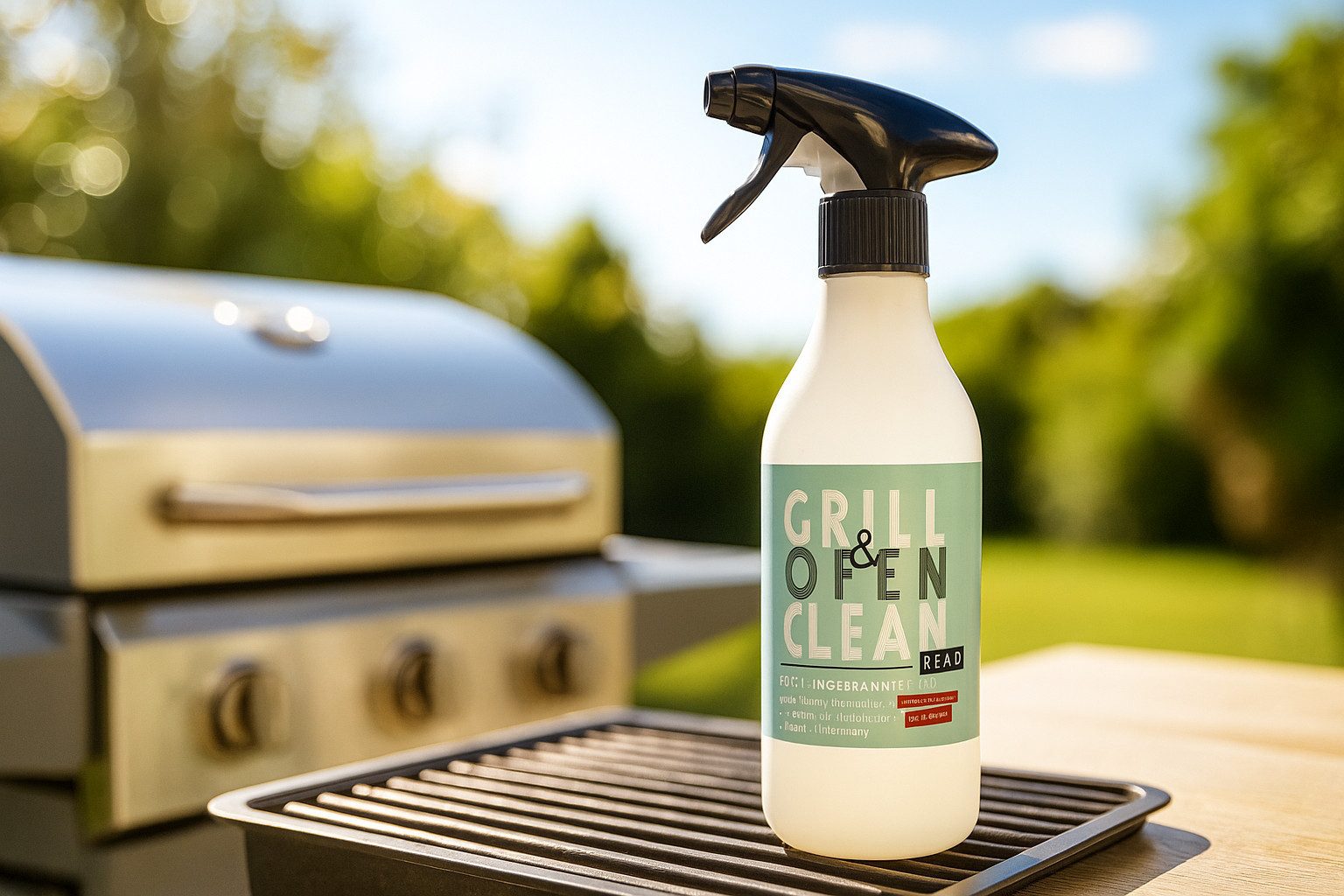 ivb Bröcker IVB Grill & Ofen Clean Ready 500 ml – Grillreiniger & Backofenreiniger Grillreiniger (Made in Germany, Profiqualität, Backofenreiniger, Grillreiniger)