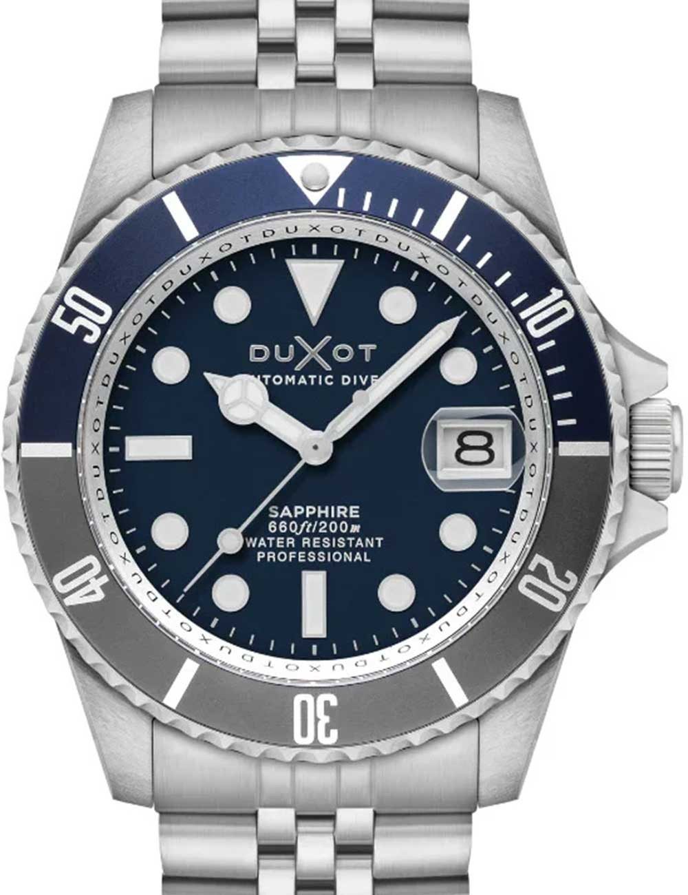 Duxot Automatikuhr Duxot DX-2057-44 Herrenuhr Atlantica Automatik Diver 42mm 20ATM Duxot DX-2057-44 Herrenuhr Atlantica Automatik Diver 42mm 20ATM