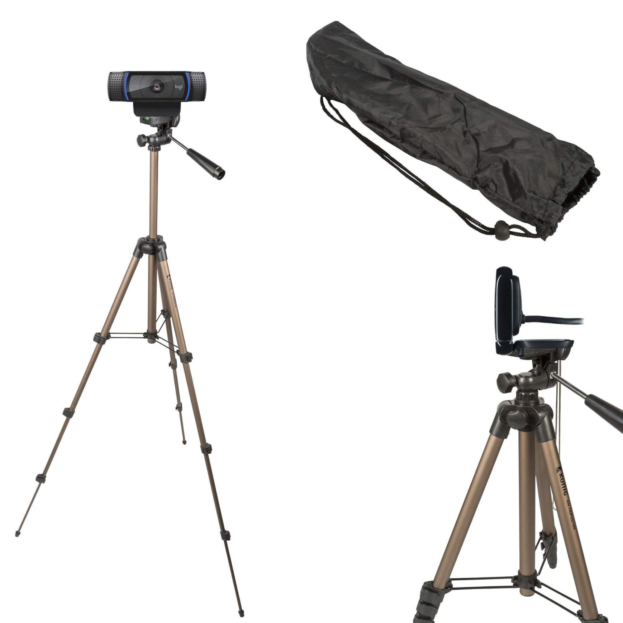 Kamerastativ Stativ Brio Webcam Tripod C922 C922x C930e C925e für C920 TronicXL 4K Logitech