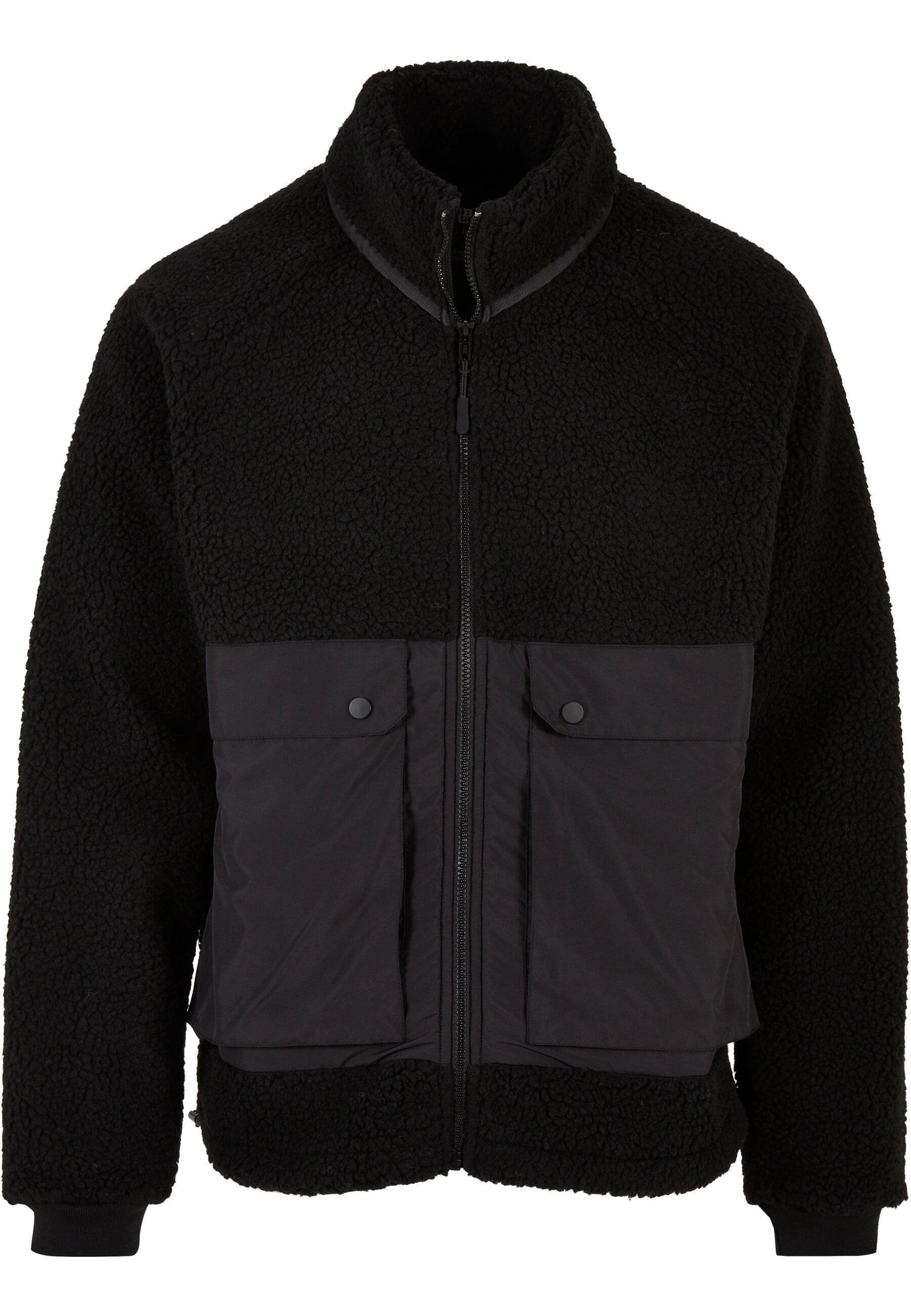 Winterjacke Urban Classics Herren Short Raglan Sherpa Jacket