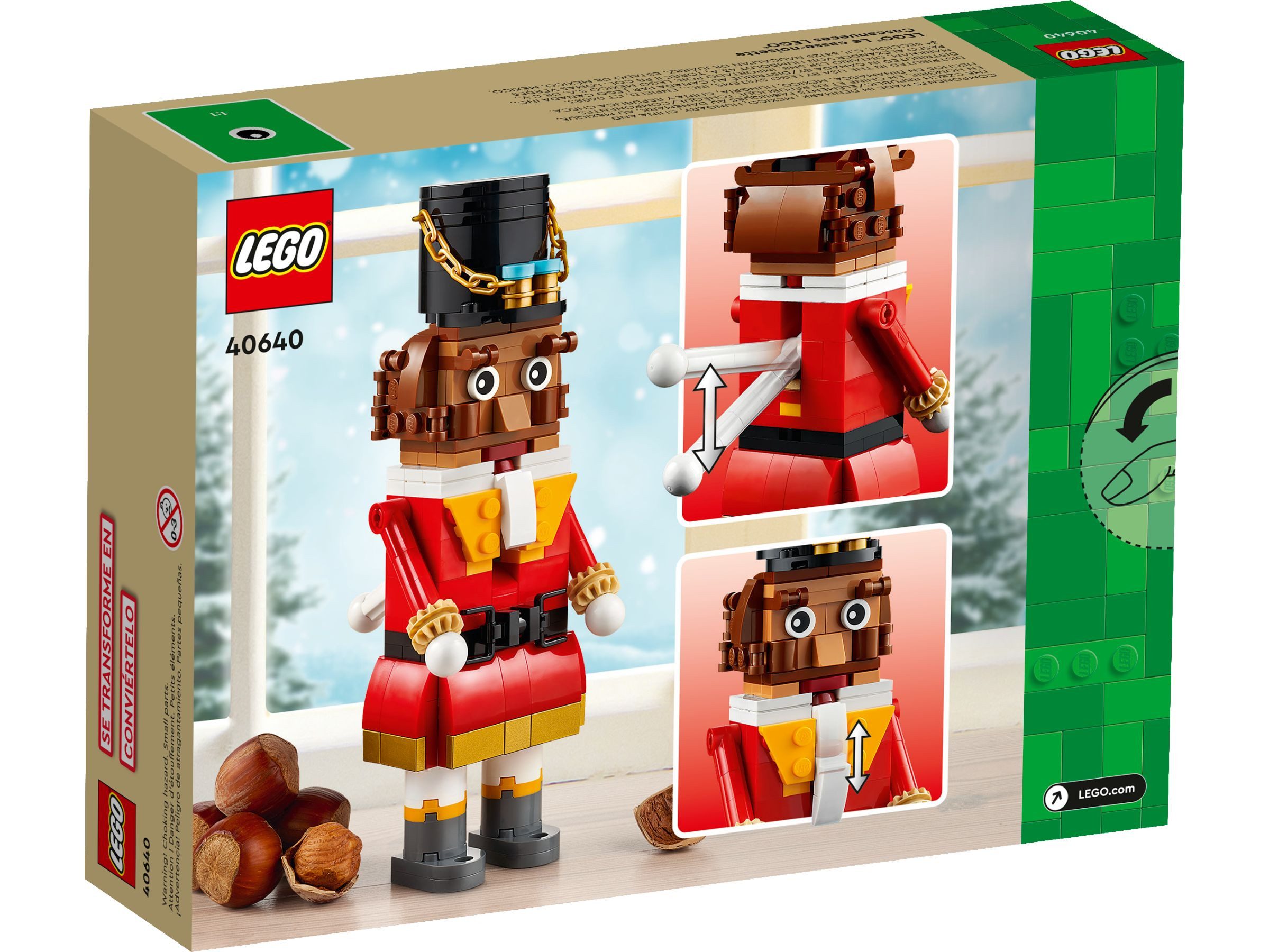 LEGO® LEGO® 40640 LEGO® Nussknacker Konstruktionsspielsteine, (208 St) günstig online kaufen