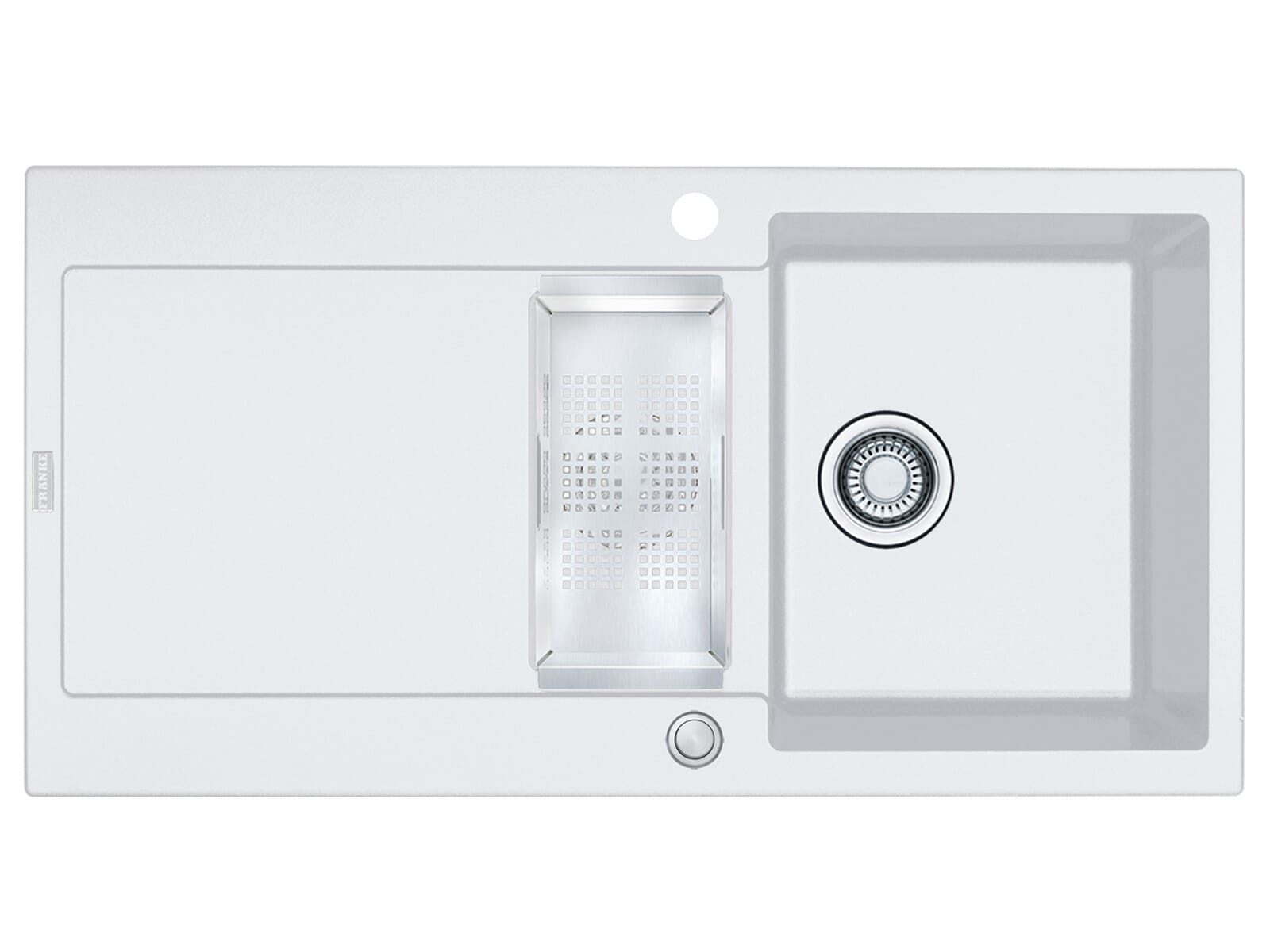 FRANKE Granitspüle, rechteckig, 97/50 cm, (1 St), aus Sanitized®