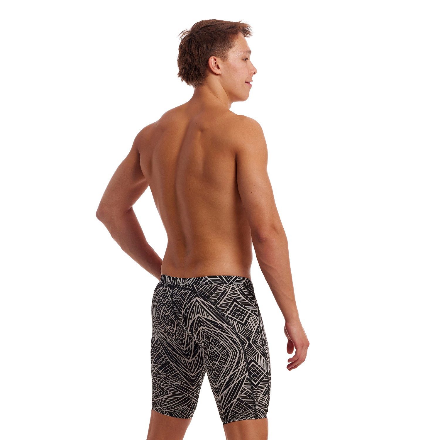 Funky Trunks Badehose Space Signals Jammer Badeshorts chlorresistent und schnelltrocknend