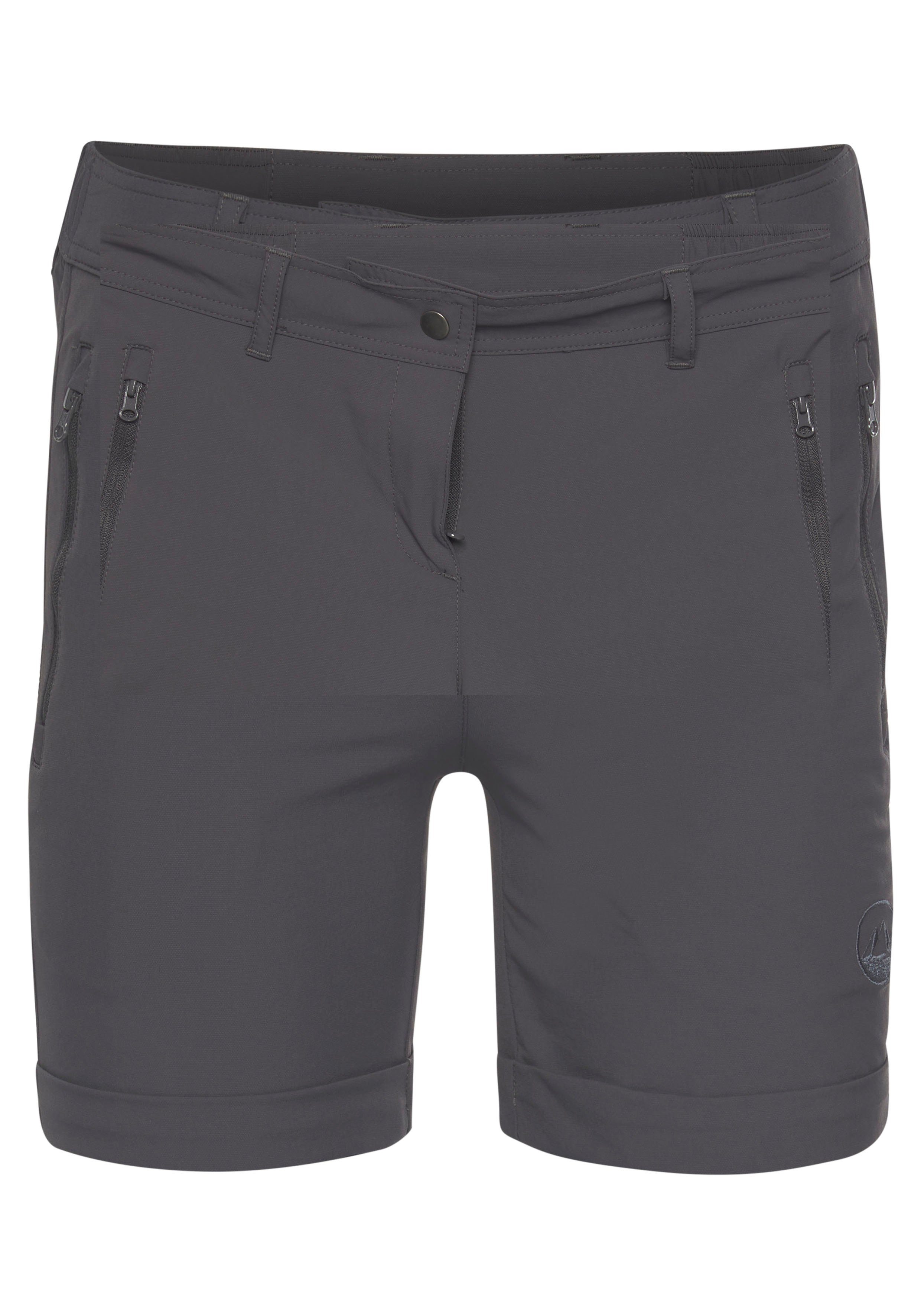 Polarino Trekkingshorts aus elastischem Funktionsmaterial