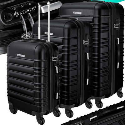 normani® Hartschalen-Kofferset aus ABS Reisekoffer Trolley Koffer 