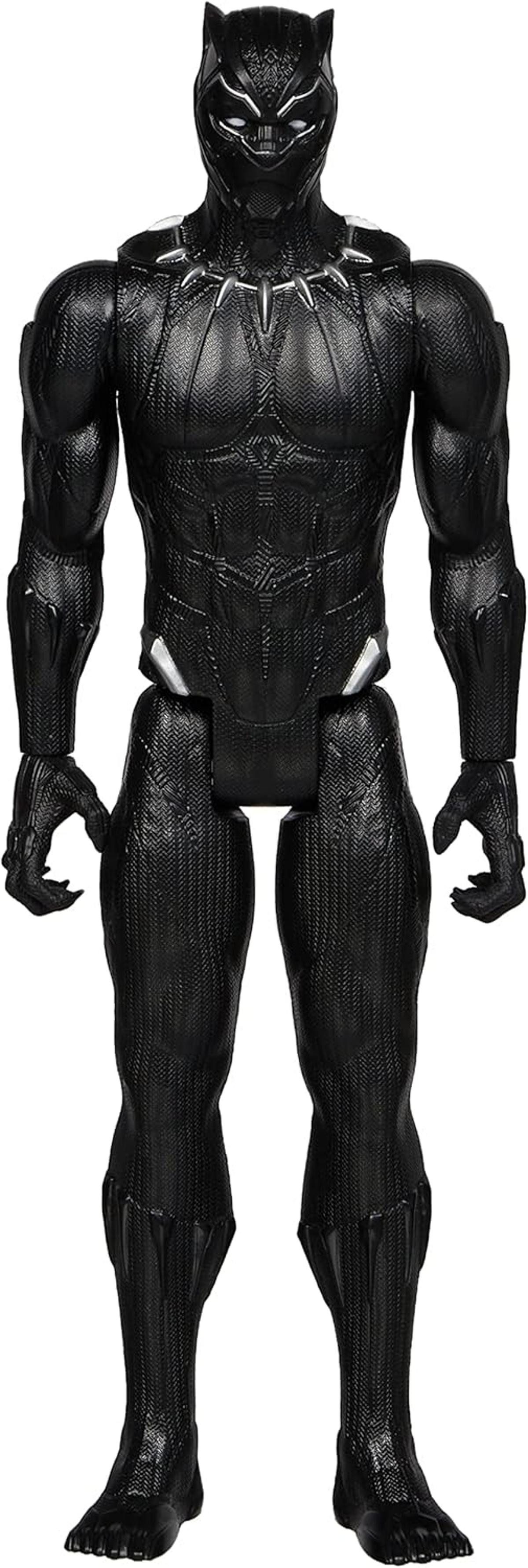 Hasbro Actionfigur Avengers Black Panther 30 cm Actionfigur mit Titan Hero Blast Gear 4+ – Bild 2 von 5