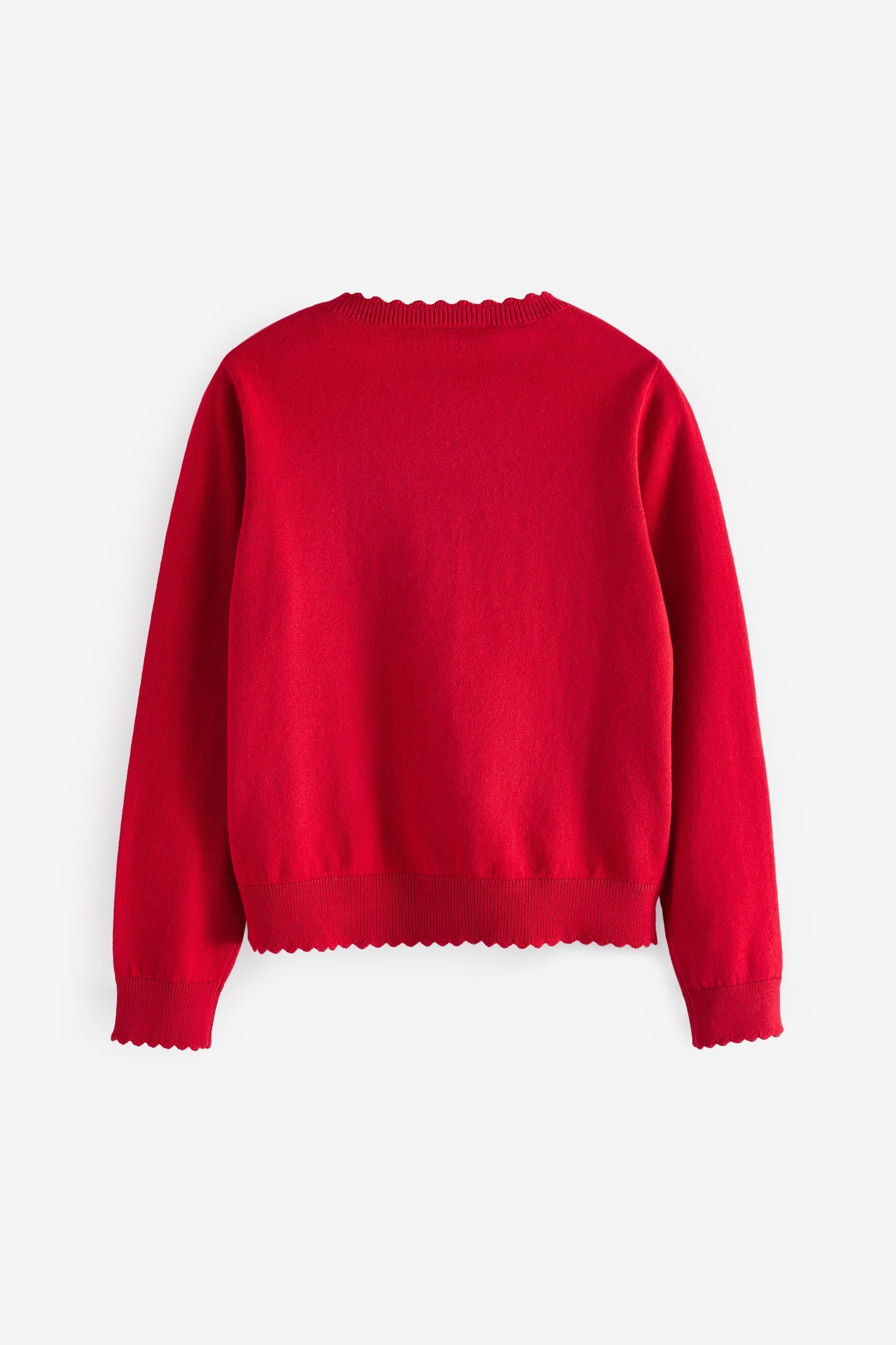 Next Strickjacke Cardigan mit Bogenkante und günstig online kaufen