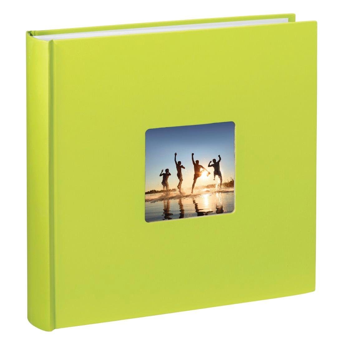 Hama Fotoalbum Jumbo Fotoalbum 30 x 30 cm, 100 Seiten, Album, Kiwi