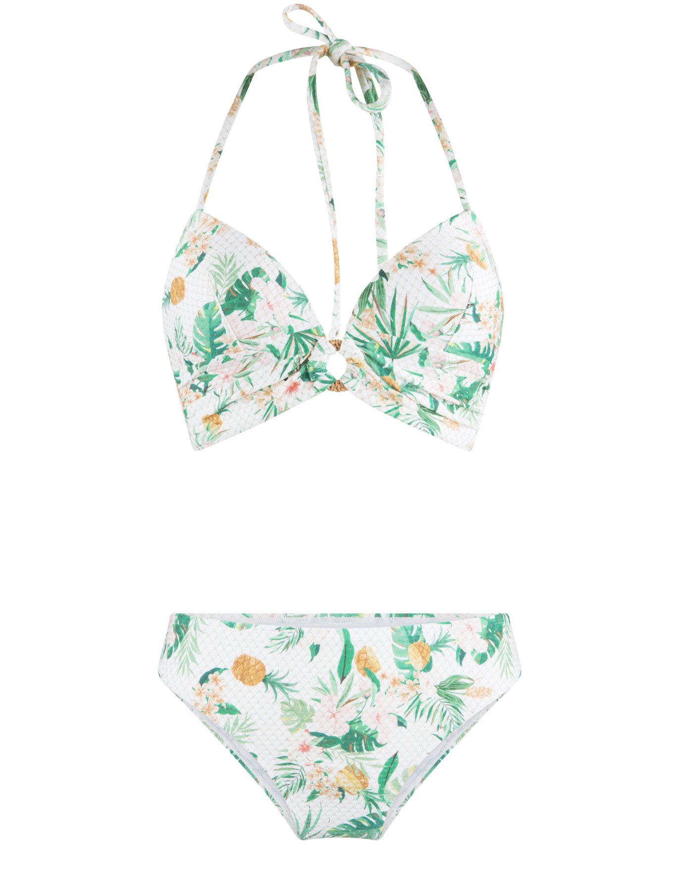 LingaDore Triangel-Bikini Botanic Print Triangel-Bikiniset gepadded günstig online kaufen