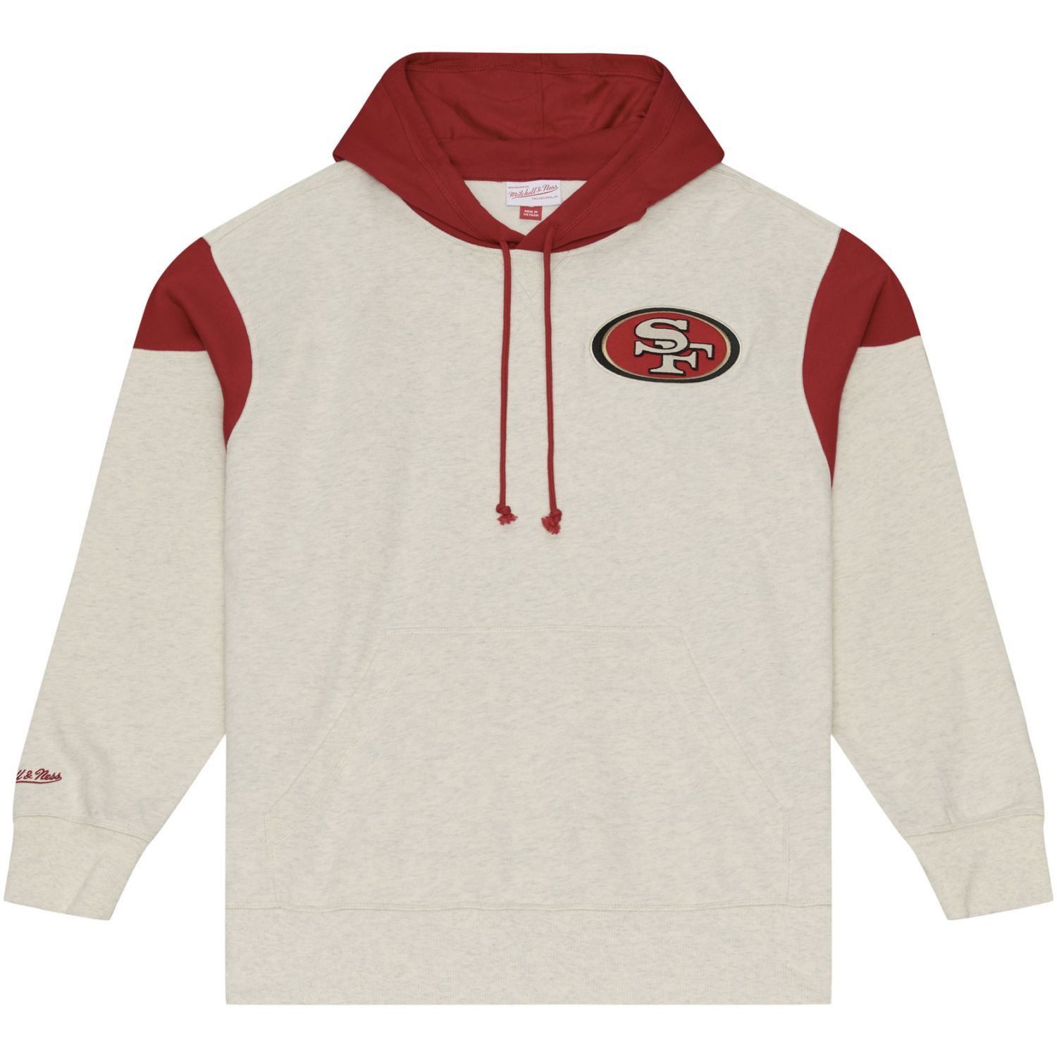 Mitchell & Ness Kapuzenpullover French Terry San Francisco 49ers