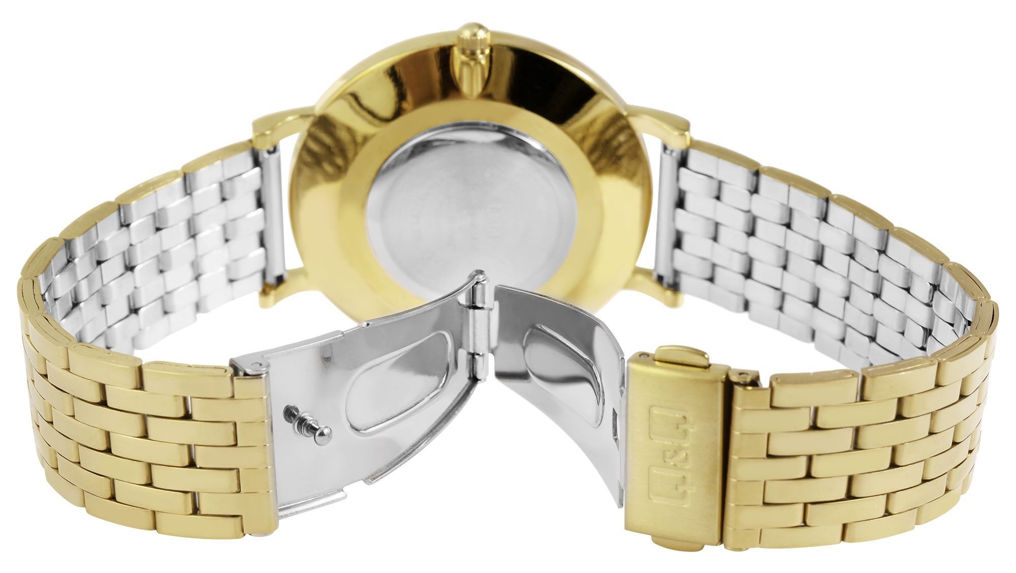 Q&Q Quarzuhr goldfarbig, 3 ATM