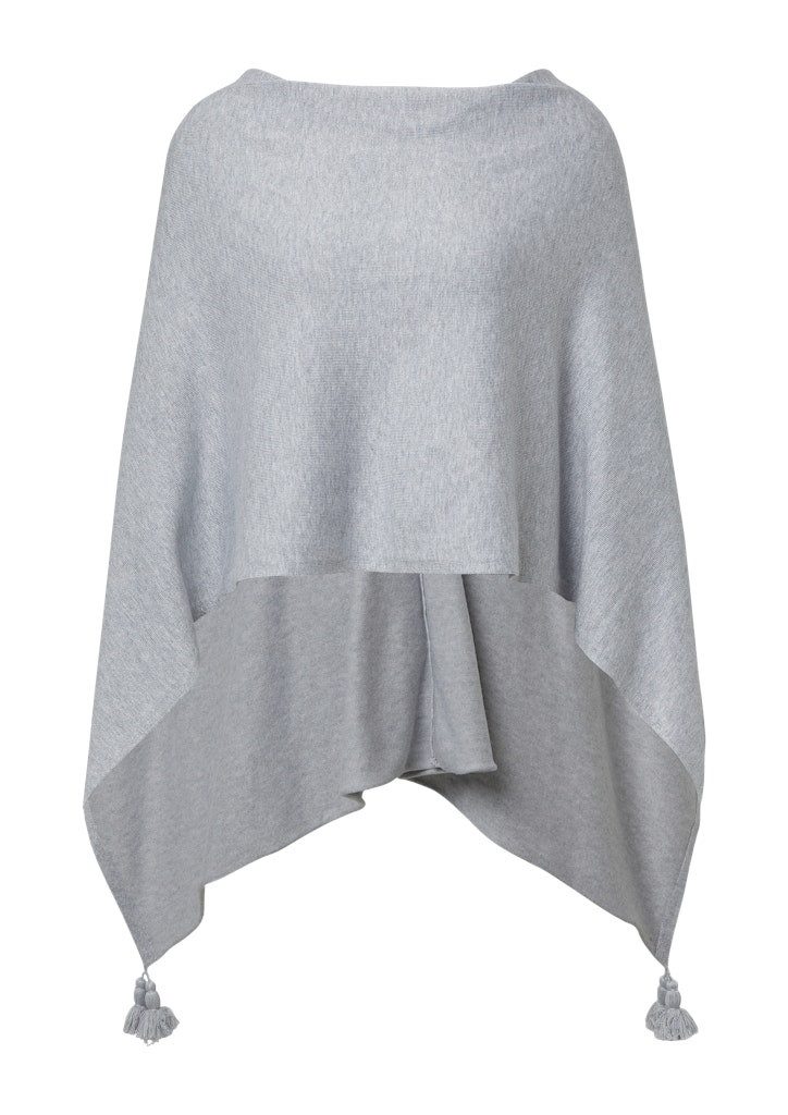 comma Strickcape Comma / Da.Strickjacke, Poncho / Indoor-Poncho