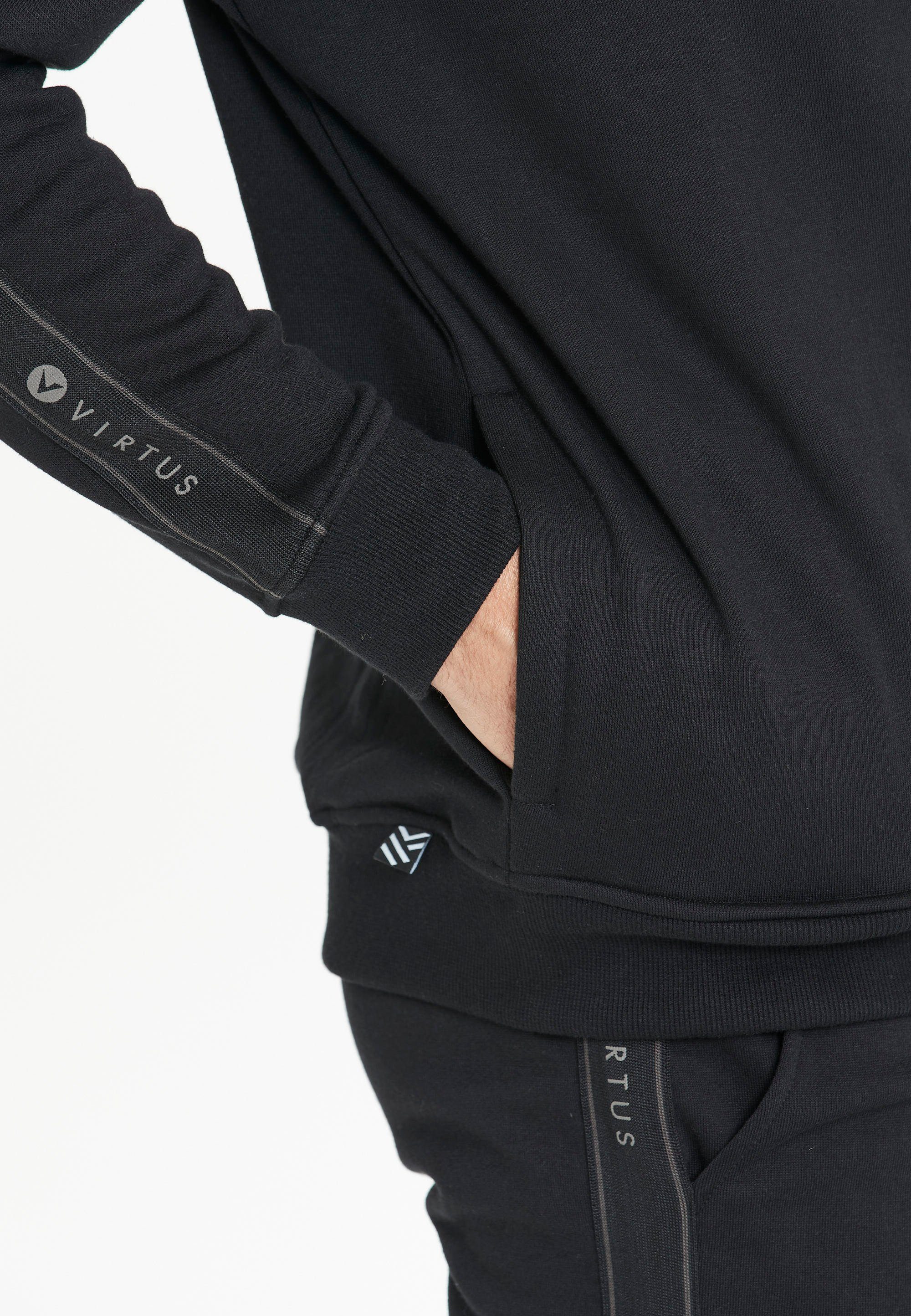 Lernow in Virtus Sweatshirt Design schwarz-schwarz sportlichem