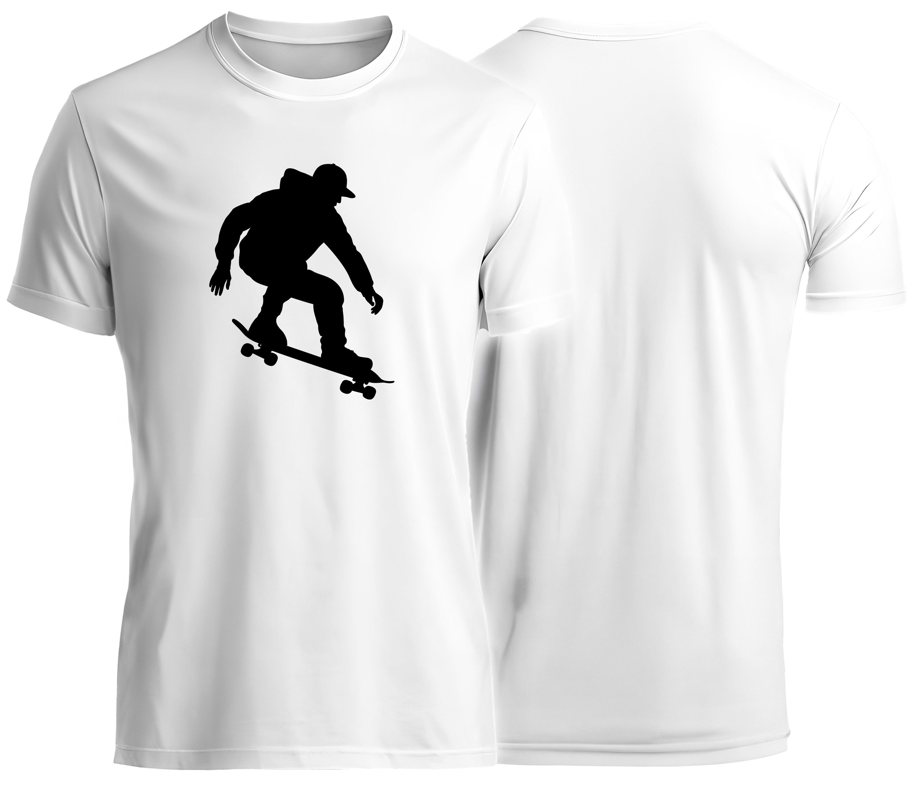 T-Shirt Skater print shirt