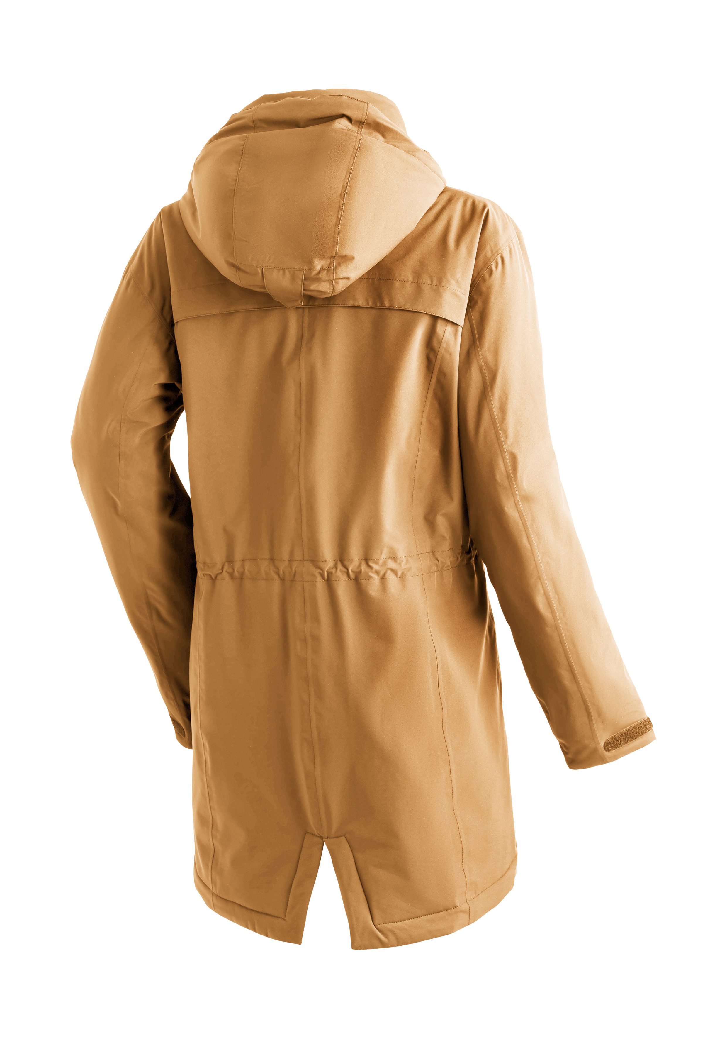 Maier Sports Funktionsmantel Metor Coat W Damen Mantel, Outdoormantel wind/wasserdicht, 4 geräumige Taschen