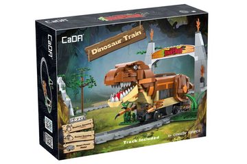 CaDA Konstruktionsspielsteine Dinosaurier Zug (1039 Teile)