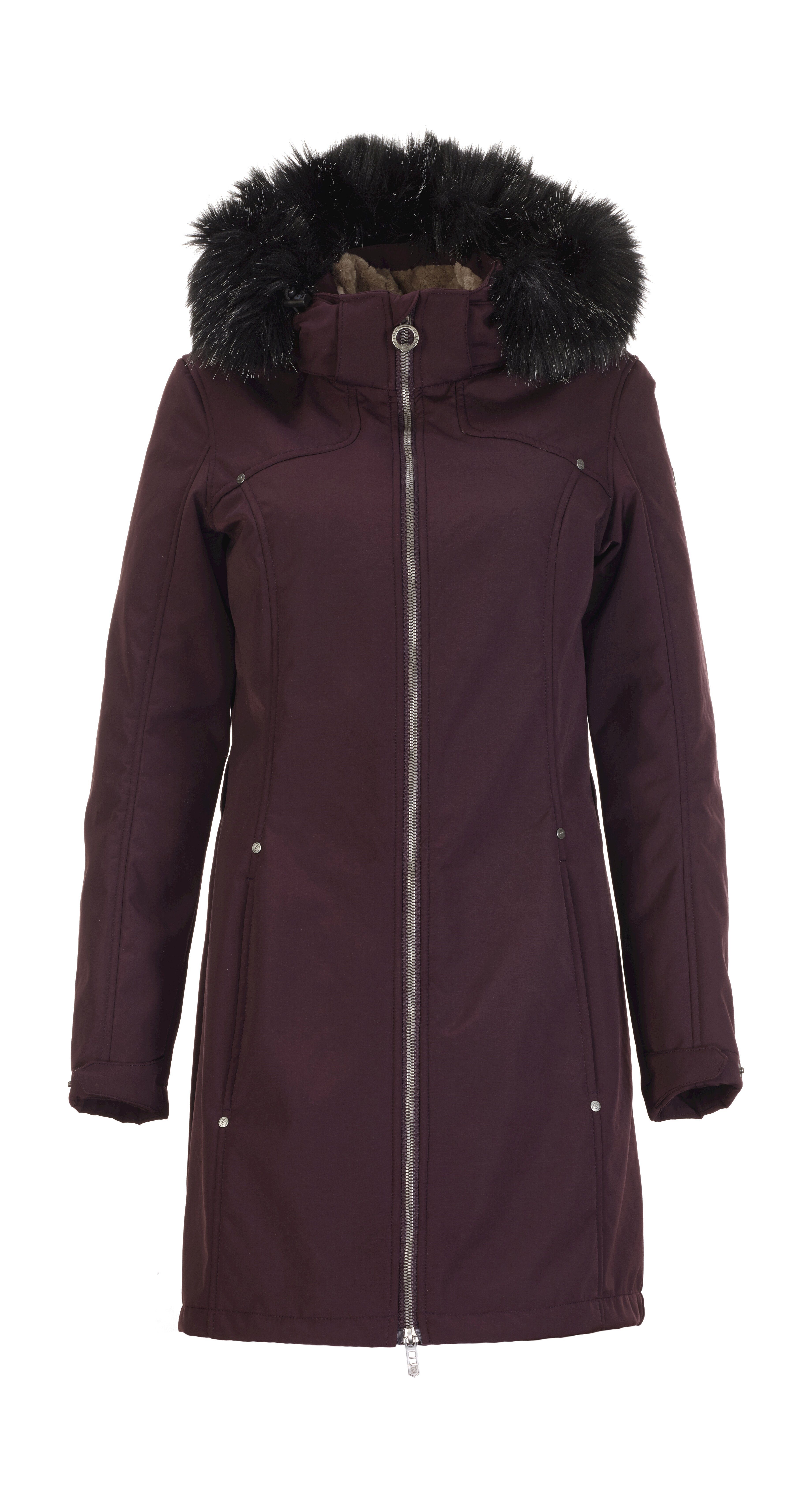 Killtec Softshellparka Solona aubergine