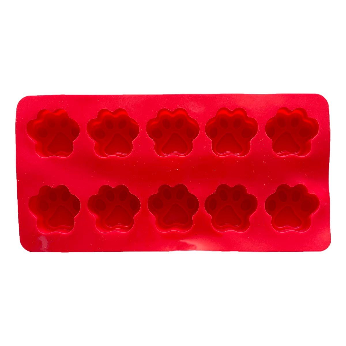 mixed24 Backform Knochen Pfoten Hundekekse Hundeleckerlis Hundeeis Eisform für Hunde, (5-tlg), geeginet für den Backofen und Gefrierfach
