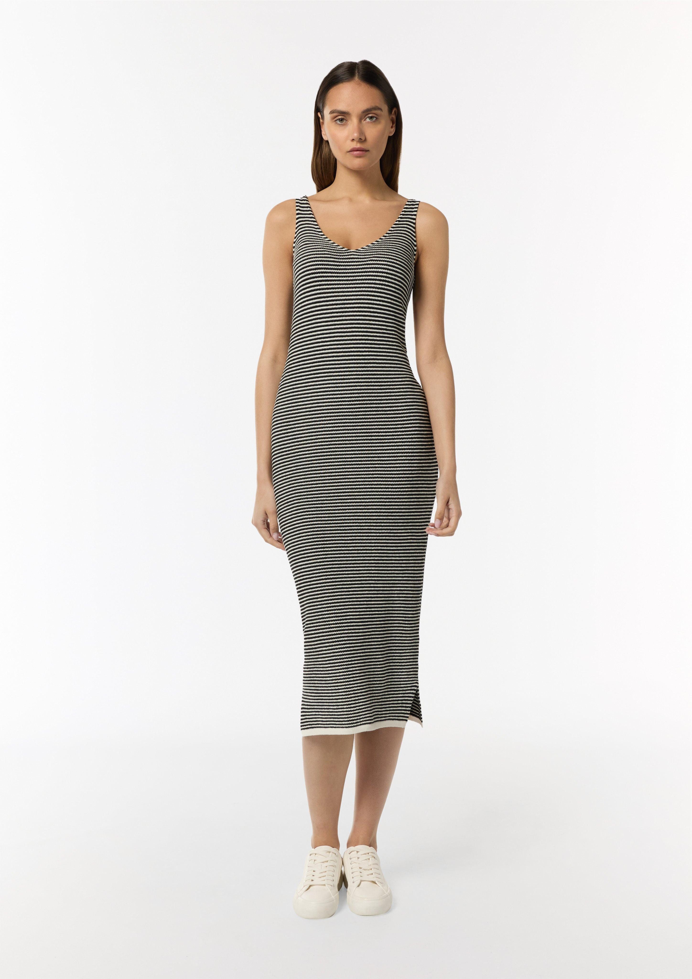 comma casual identity Maxikleid Strickkleid aus günstig online kaufen