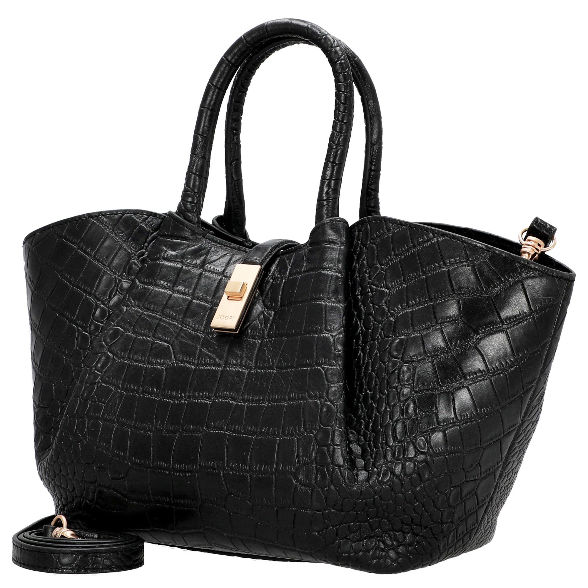 JOOP! Clutch Coccodrillo Sheryl - Henkeltasche 22 cm (black)