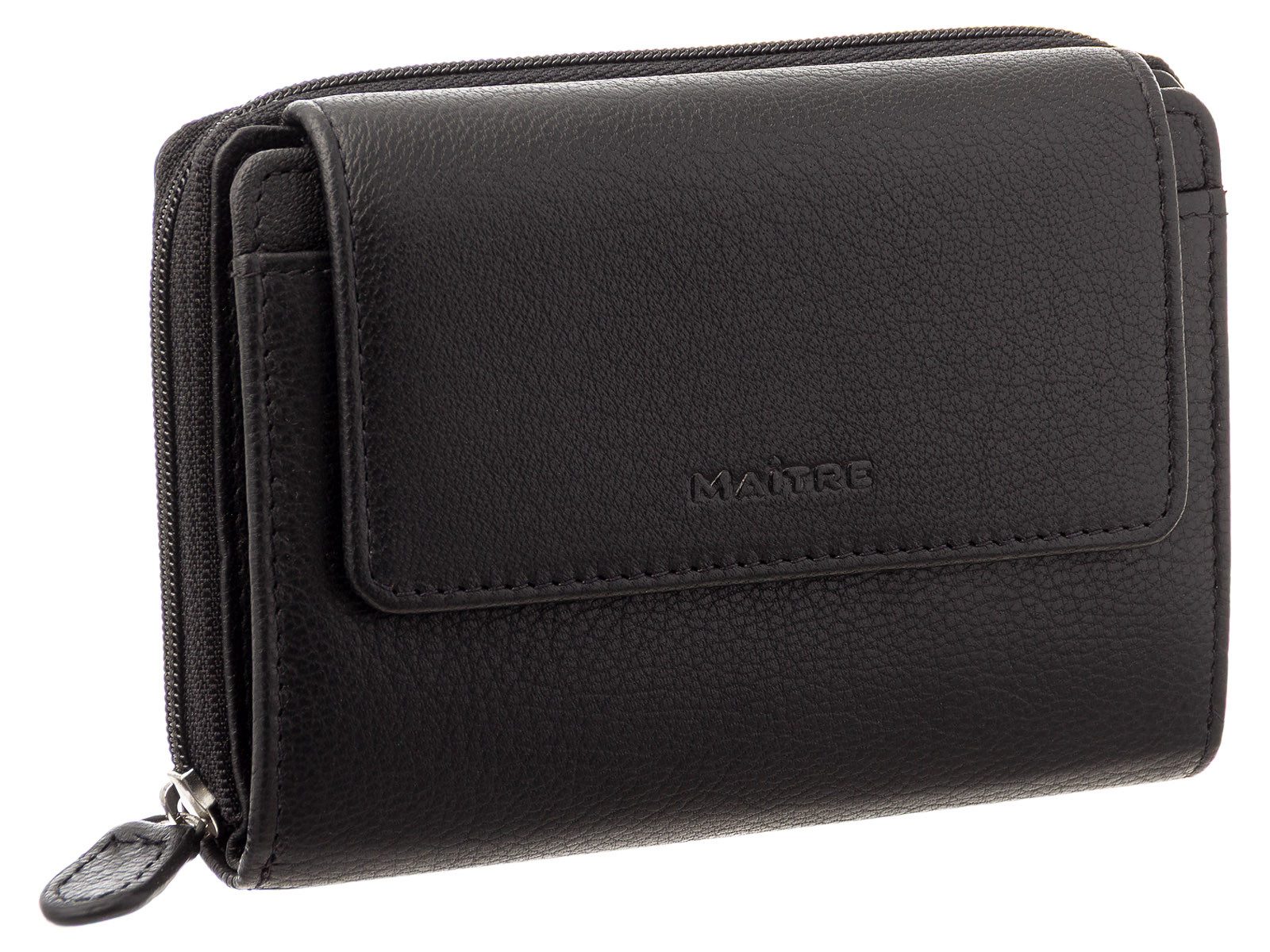 Maître Geldbörse bromley diethilde purse v9f 4060001571 (1 Stück, 1-tlg., B/H/T)ca. 13/9/3 cm), klassisch