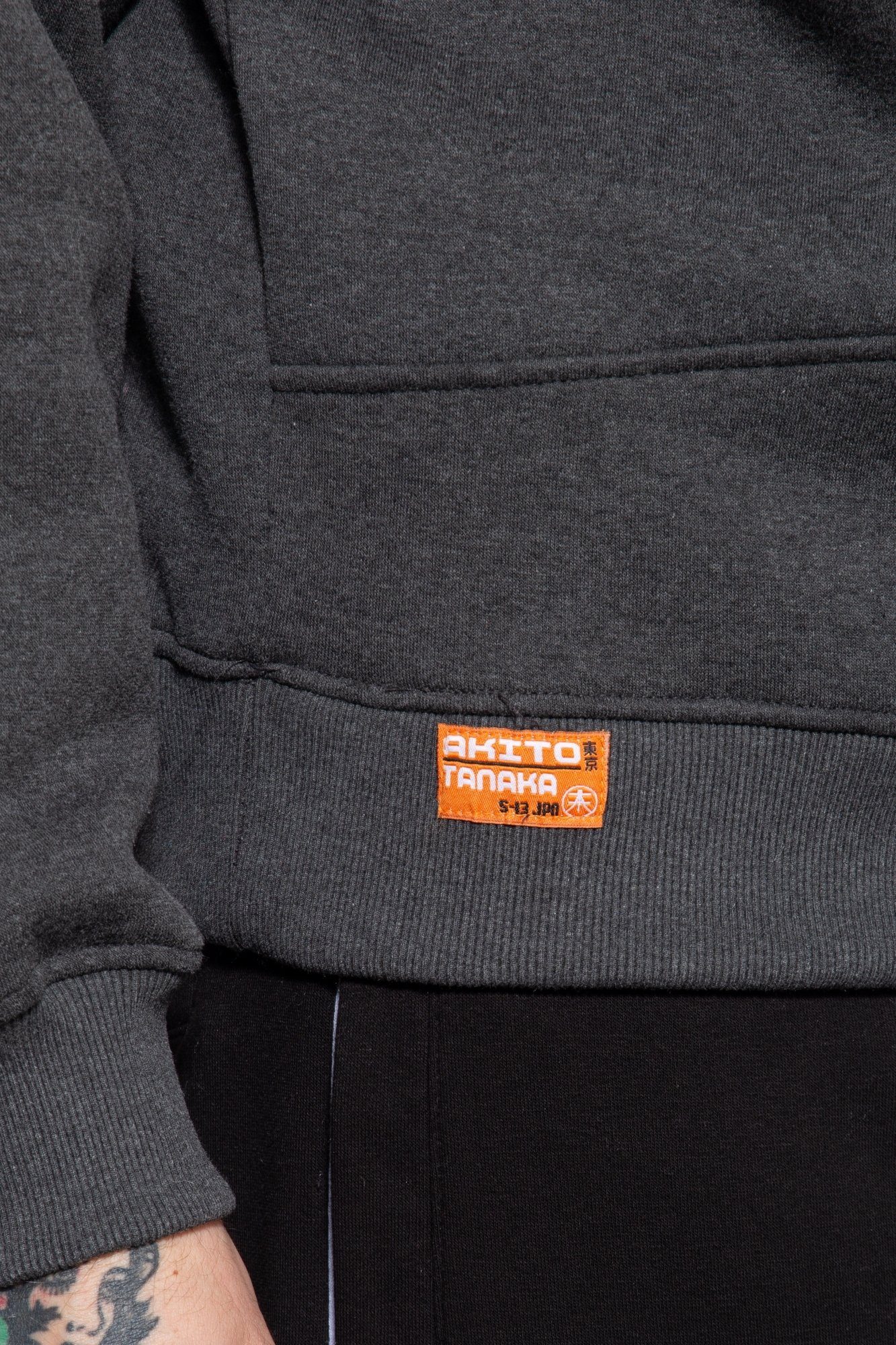 Akito Tanaka Kapuzenpullover Attraction (1-tlg) mit Teilungsnähen