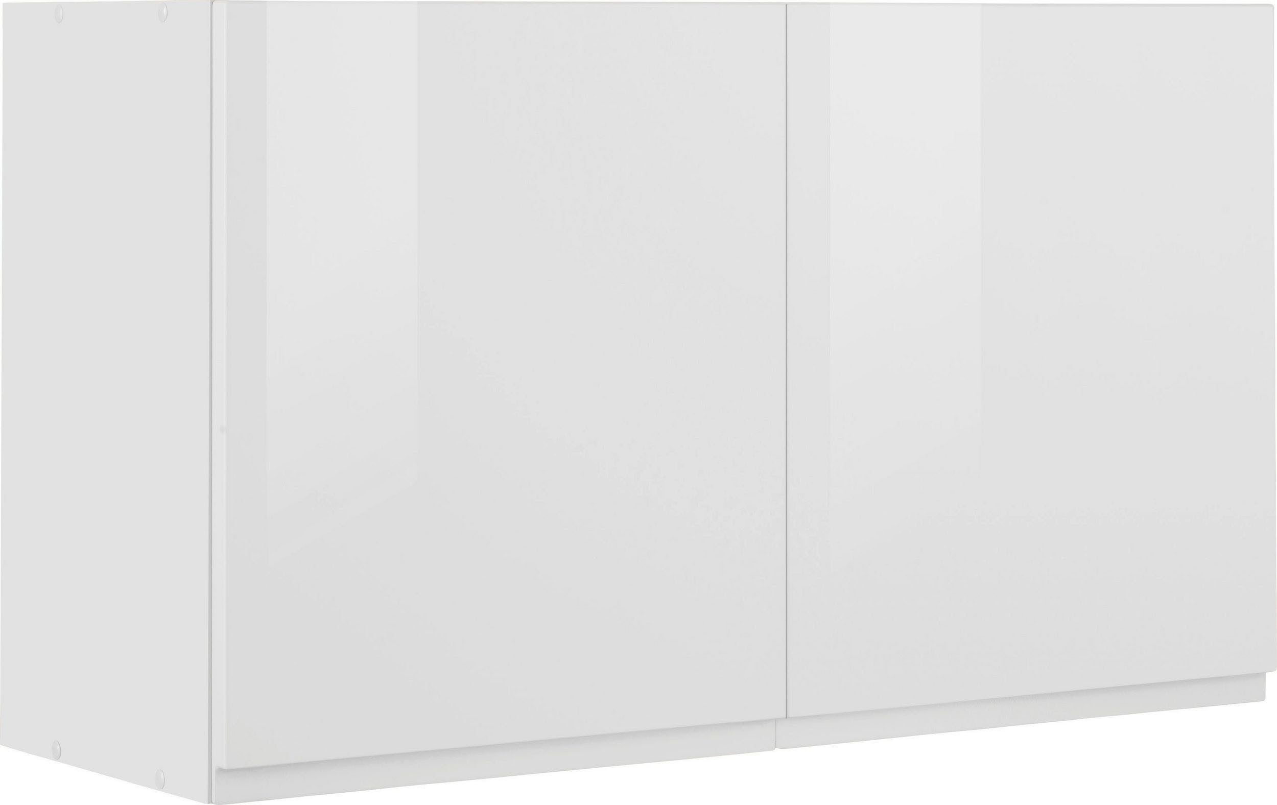 KOCHSTATION Hängeschrank KS-Virginia,neu in verbesserter Ausführung (Stauraum, Softclose) Breite 100 cm, 2 Türen, gedämpfte Scharniere