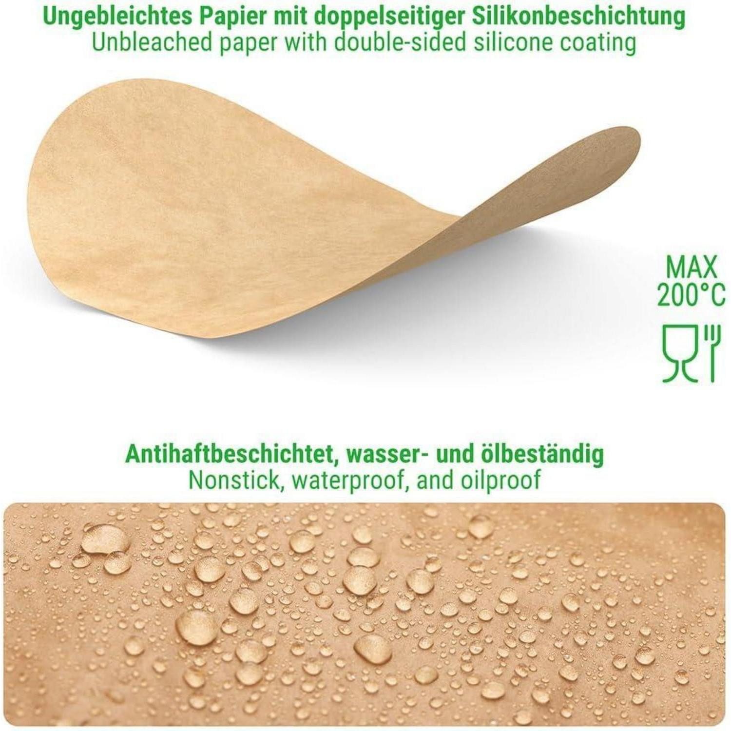 LuxusKollektion Backpapier Dampfgarpapier Varoma Thermomix TM6 TM5 TM31 28 Stück
