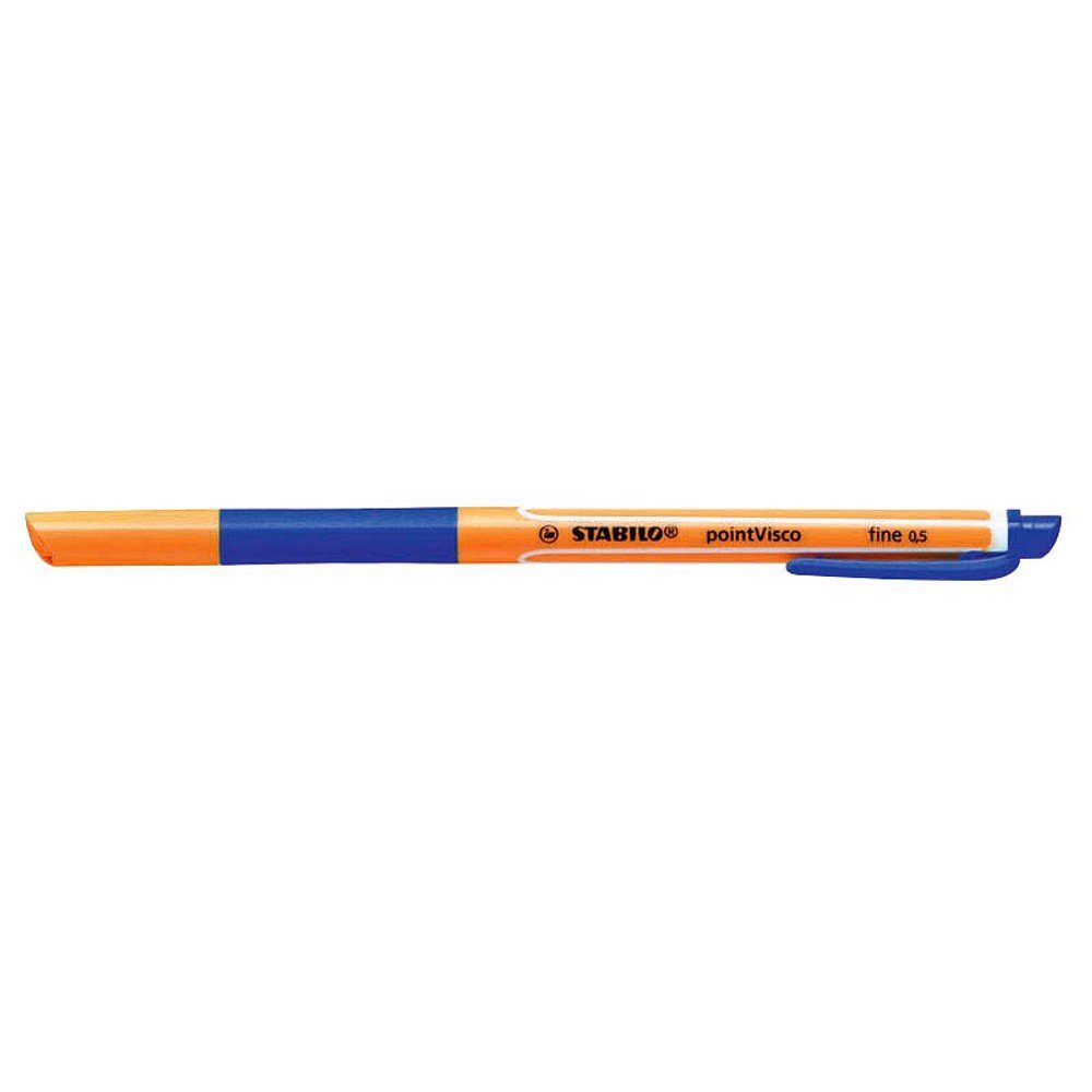 Tintenpatrone STABILO orange mm, 10 0,5 Schreibfarbe: pointVisco STABILO Gelschreiber blau