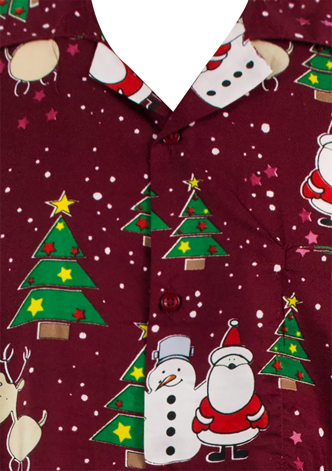 King Kameha Hawaiihemd Christmas Buddies Kurzarm günstig online kaufen