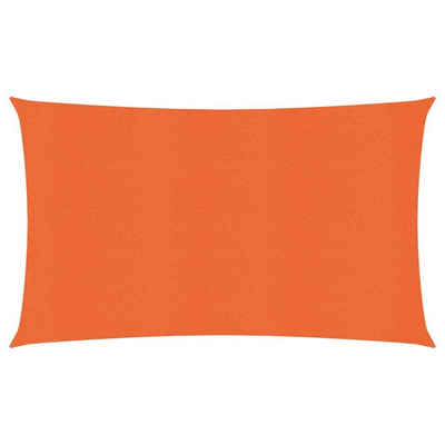 vidaXL Balkonsichtschutz Sonnensegel 160 g/m² Orange 2x5 m HDPE