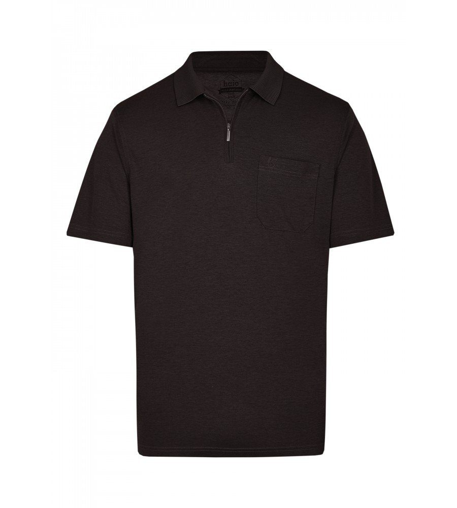 bügelleicht, hautsympathisch superweich, 100 schwarz Fresh, 20080 Poloshirt Softknit, Softknit Stay Hajo