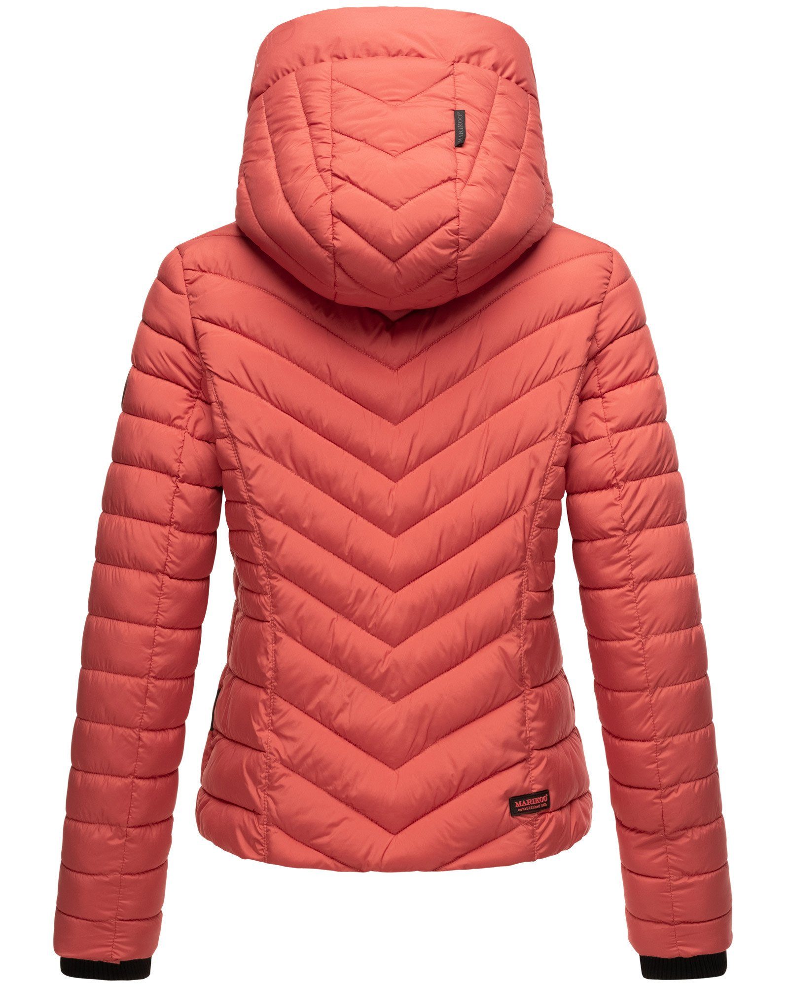 großer Marikoo Rouge Steppjacke Kagomee mit Kapuze