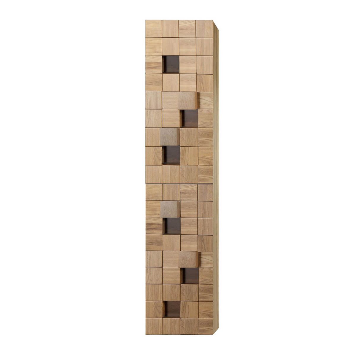 Belvit Hochschrank BV-HS3590-2 (1-St) MOVEA Hochschrank 160cm 2 Türen Grifflos Softclose Reversibel